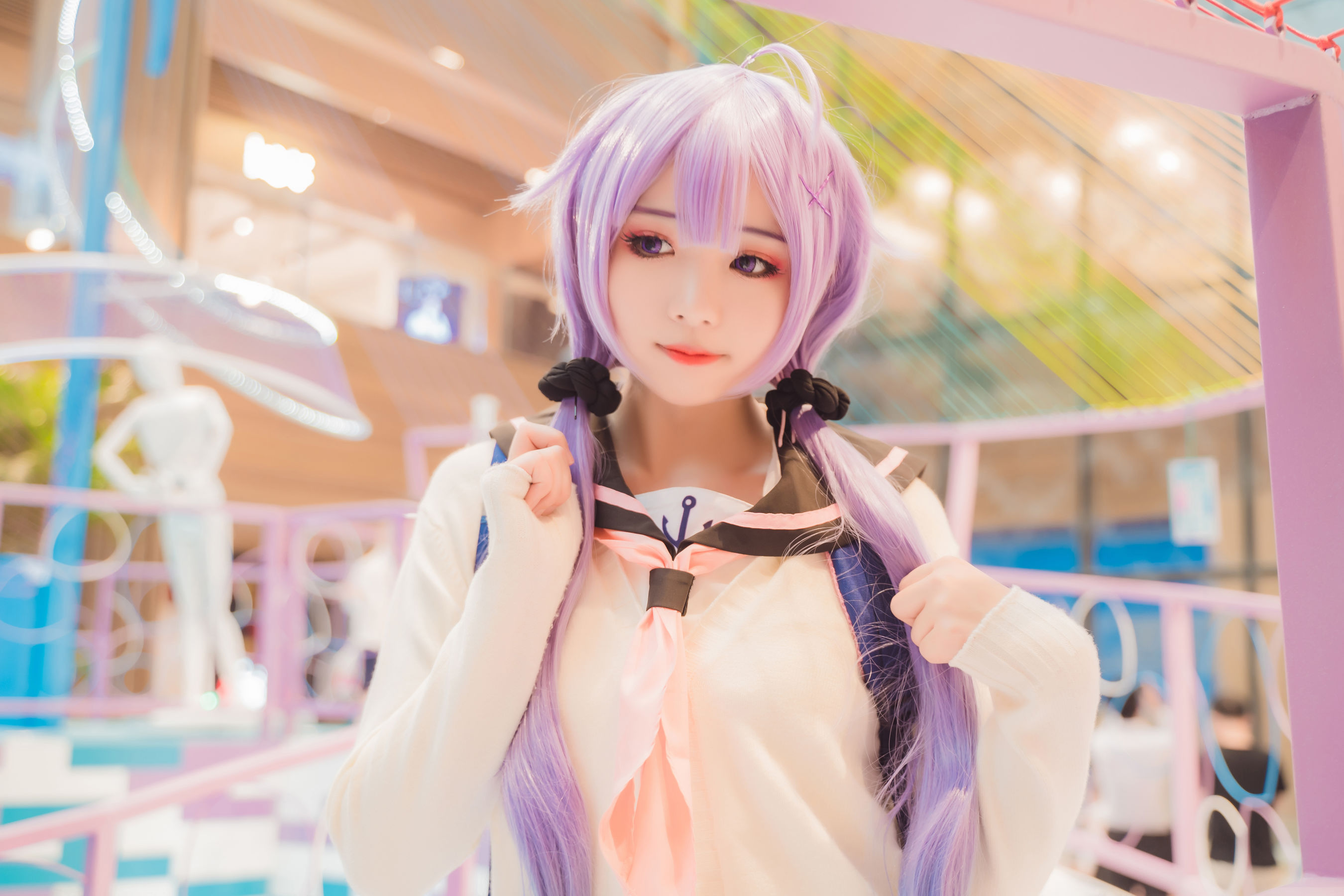 [福利COS] 动漫博主墨玉-M - 独角兽憧憬约会日