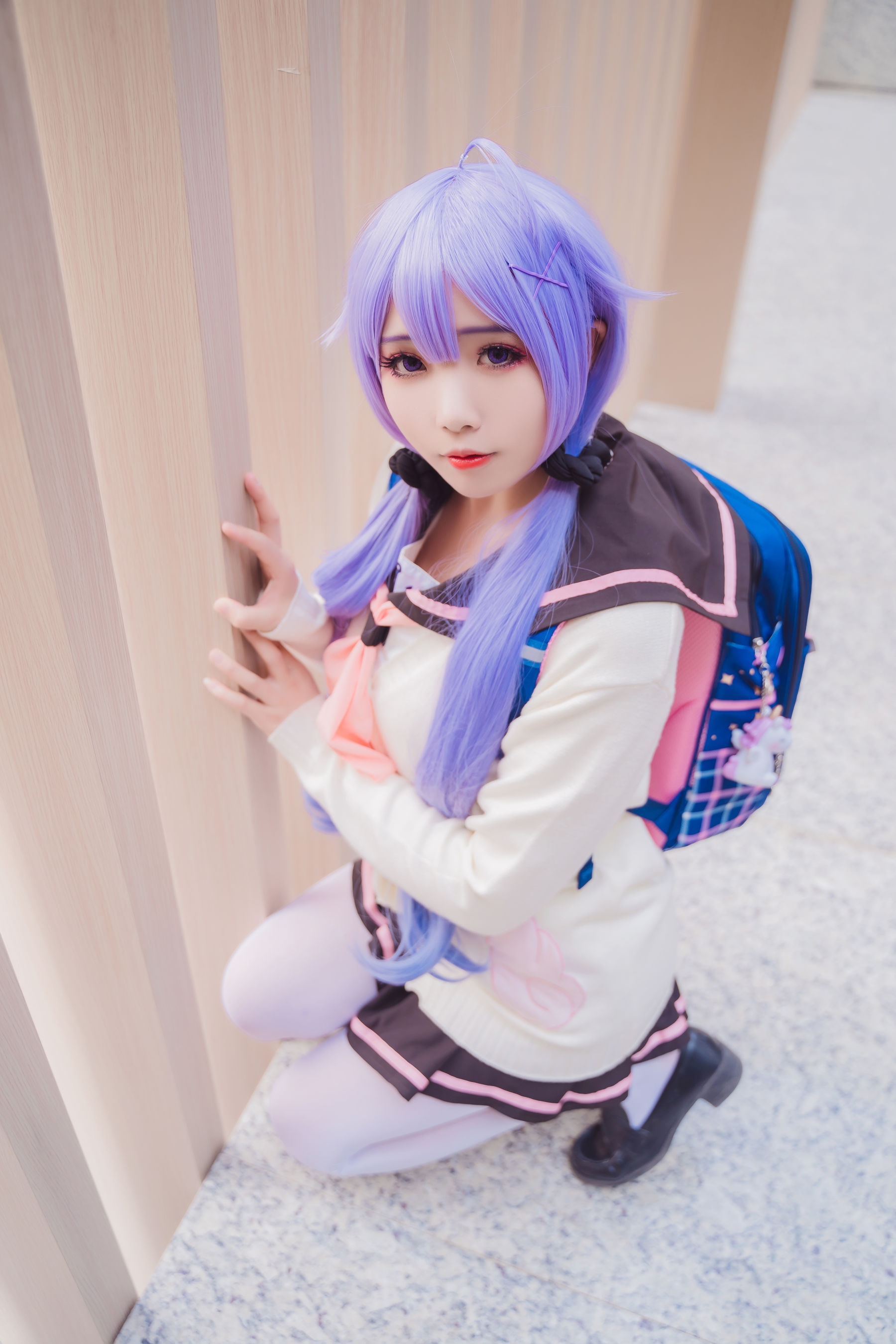 [福利COS] 动漫博主墨玉-M - 独角兽憧憬约会日