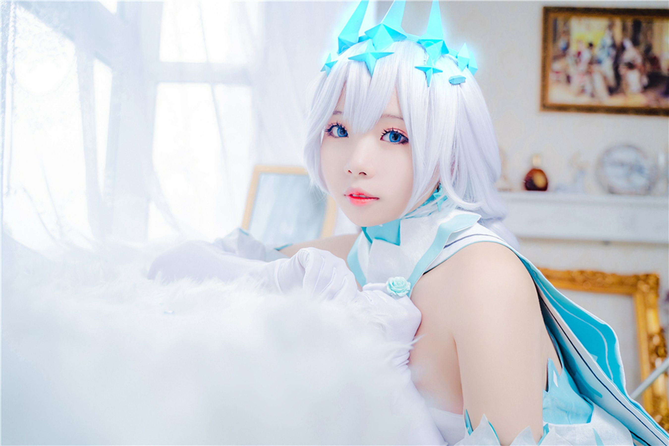 [福利COS] 动漫博主墨玉-M - 琪亚娜