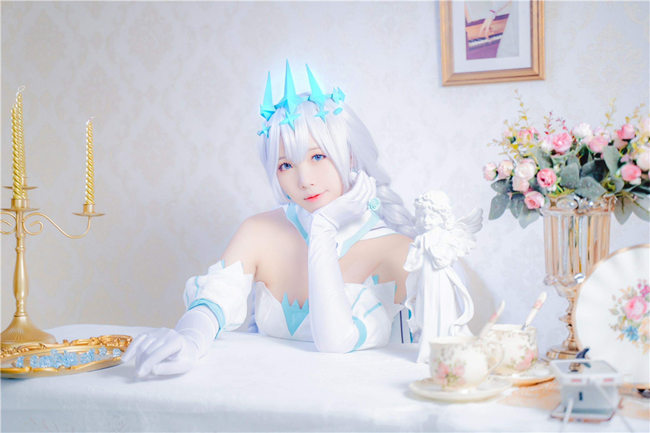 [福利COS] 动漫博主墨玉-M - 琪亚娜