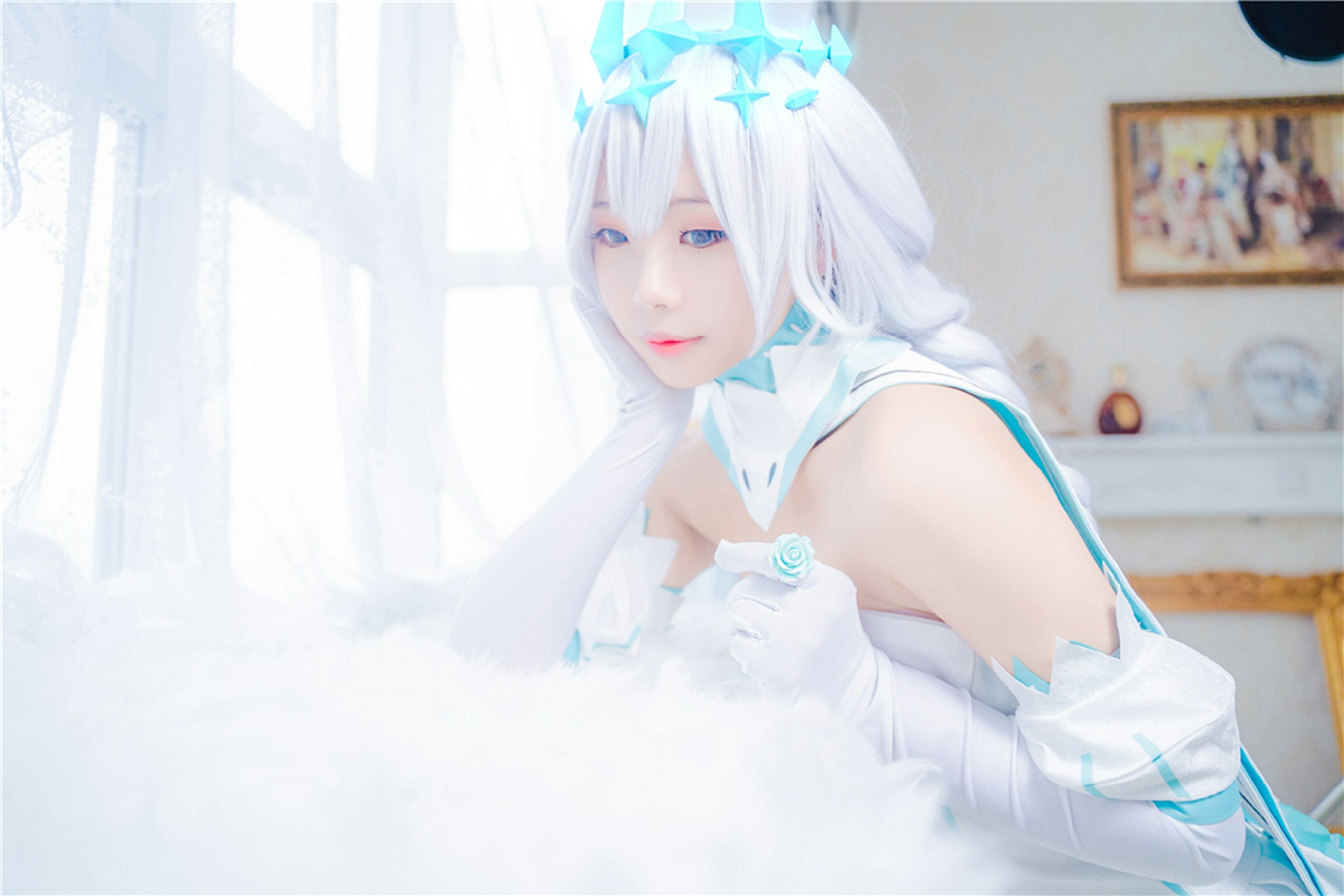 [福利COS] 动漫博主墨玉-M - 琪亚娜