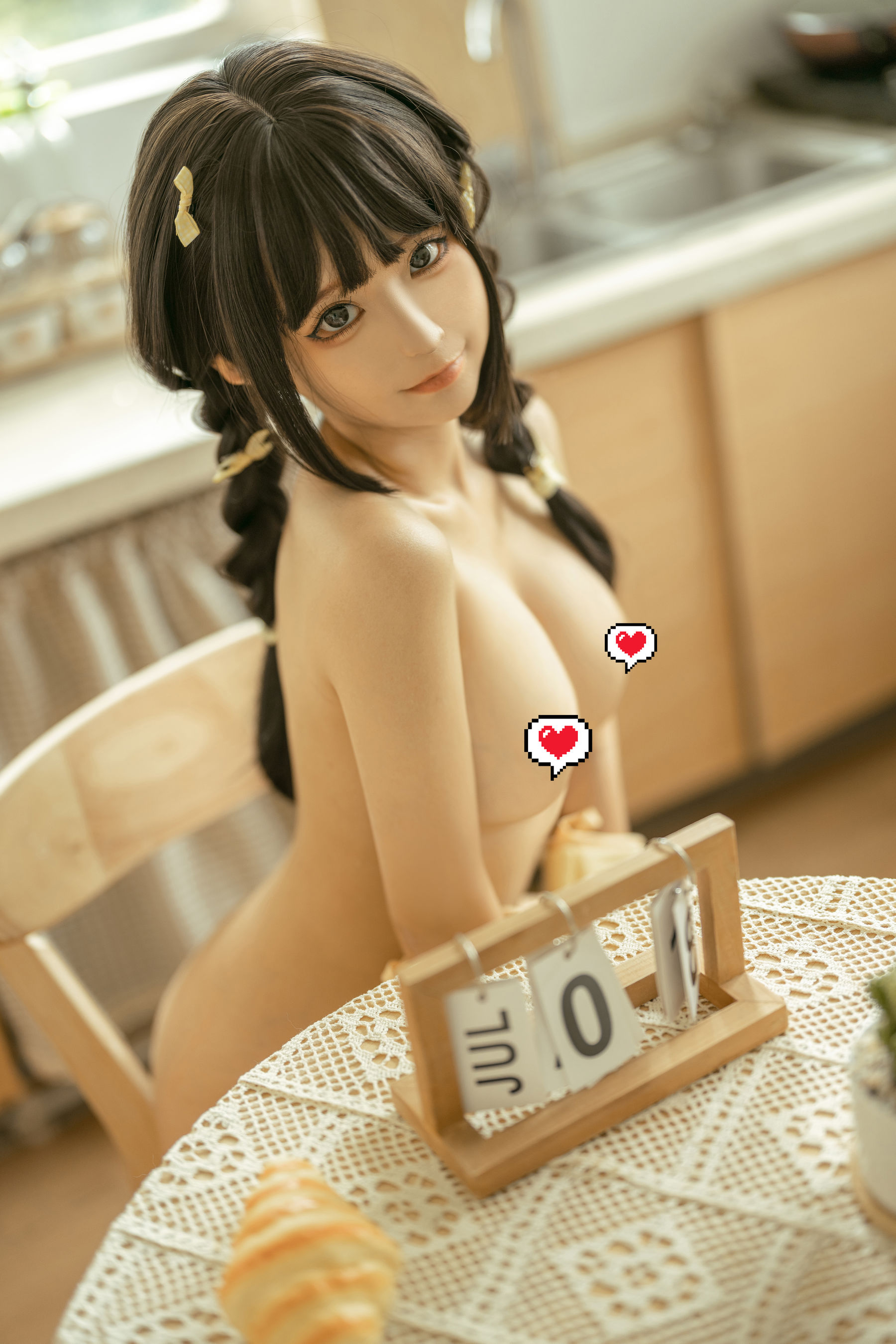 [福利COS] 动漫博主蠢沫沫 - 宅家日记