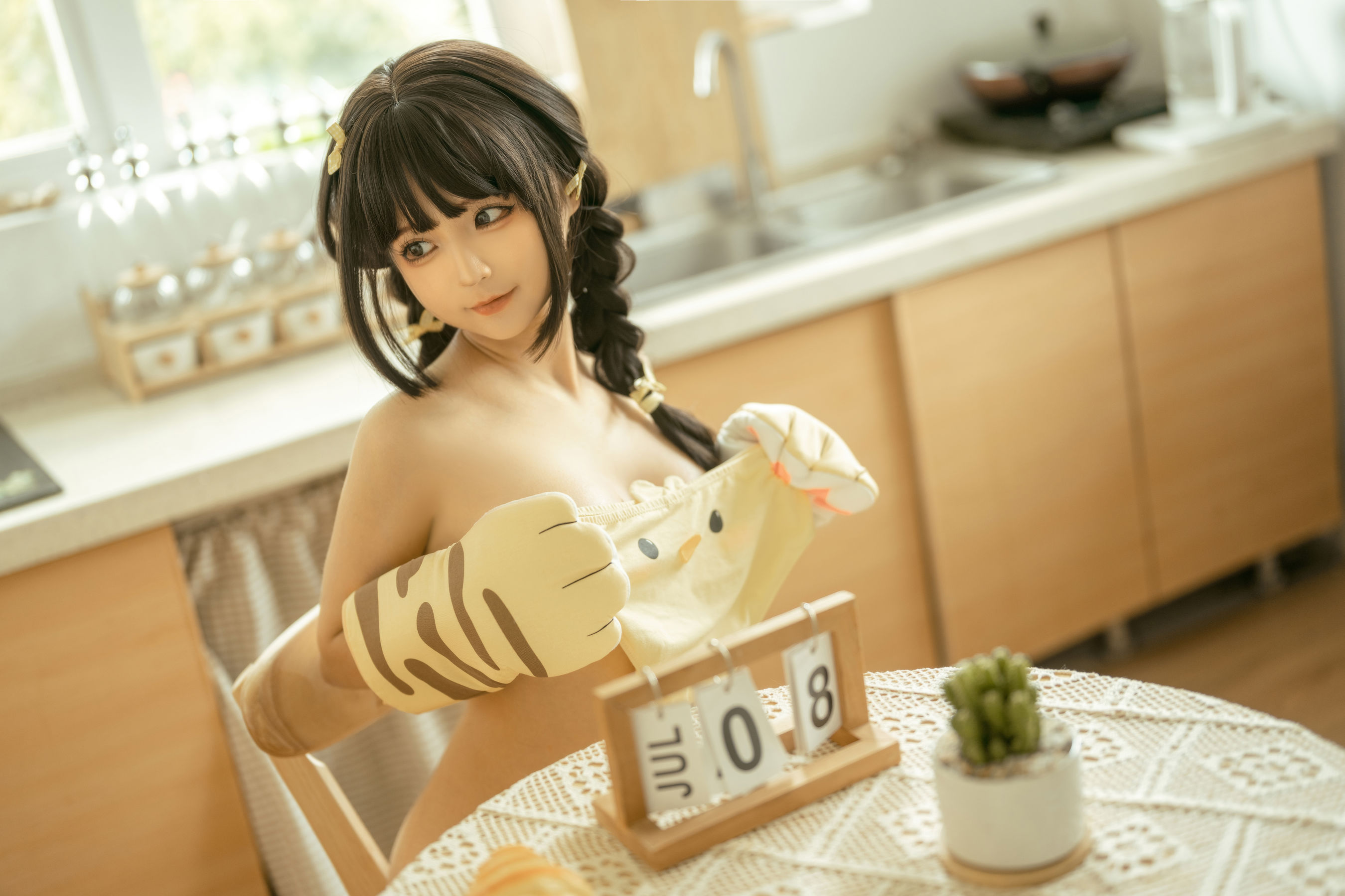 [福利COS] 动漫博主蠢沫沫 - 宅家日记