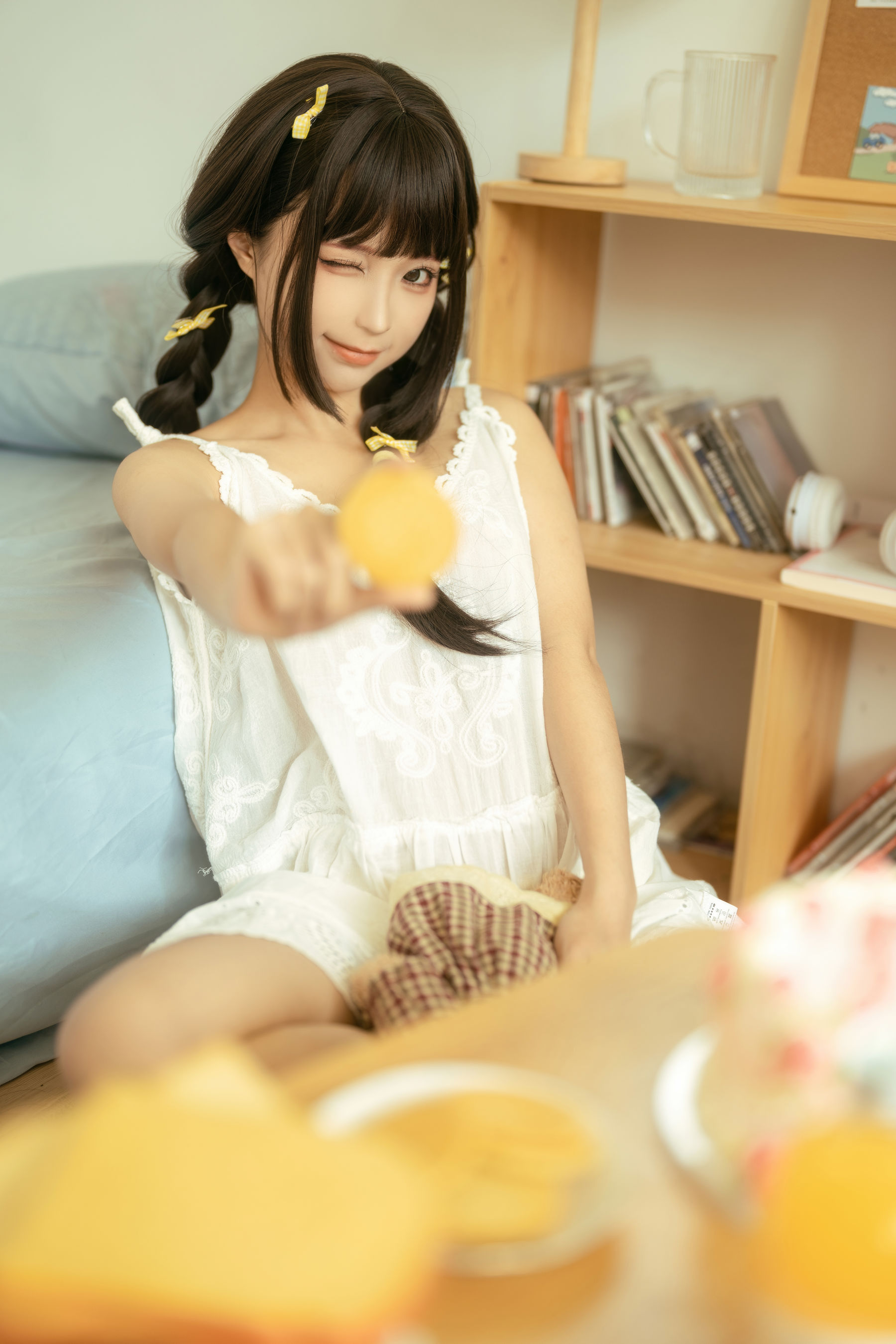 [福利COS] 动漫博主蠢沫沫 - 宅家日记