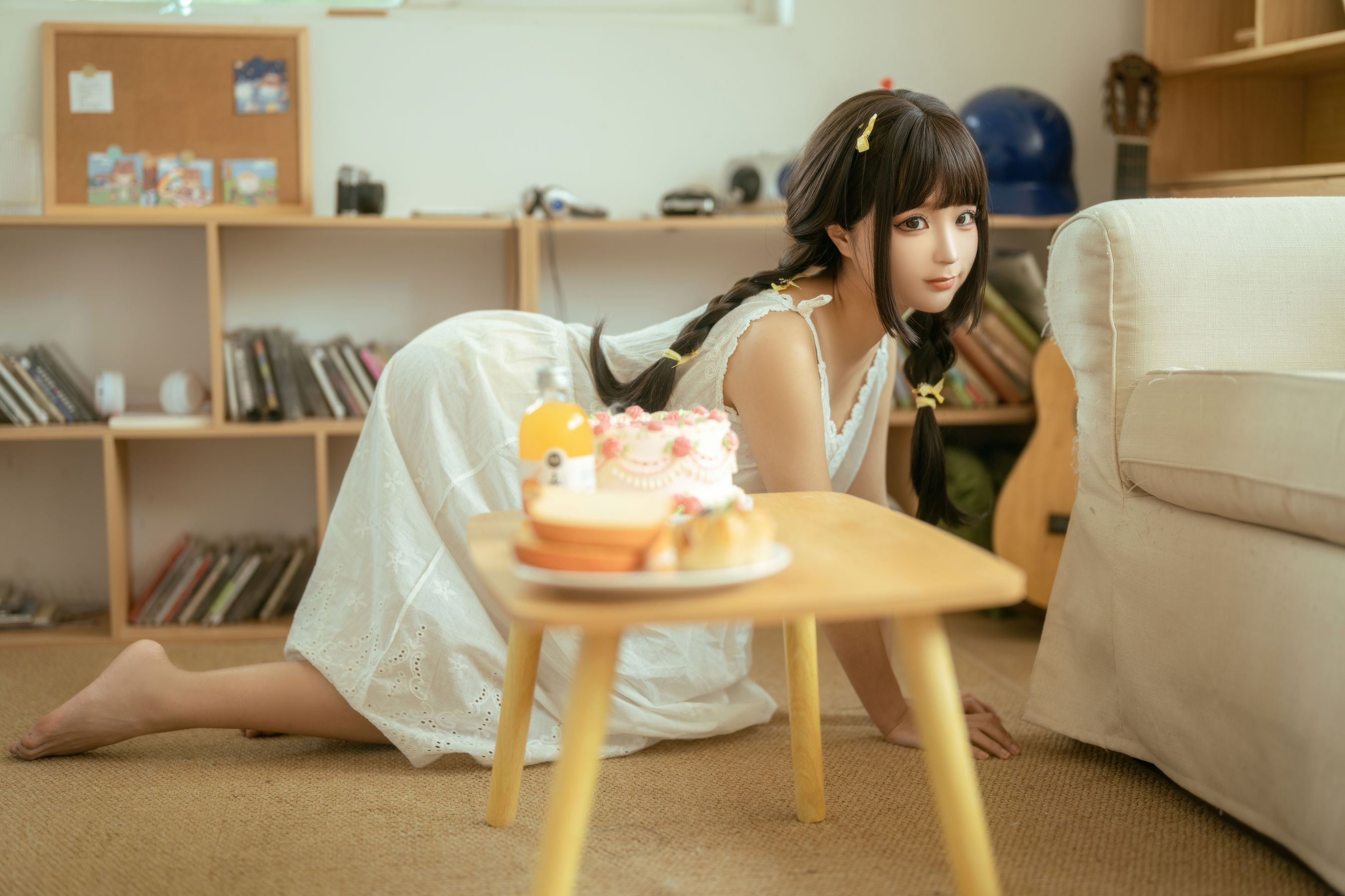 [福利COS] 动漫博主蠢沫沫 - 宅家日记