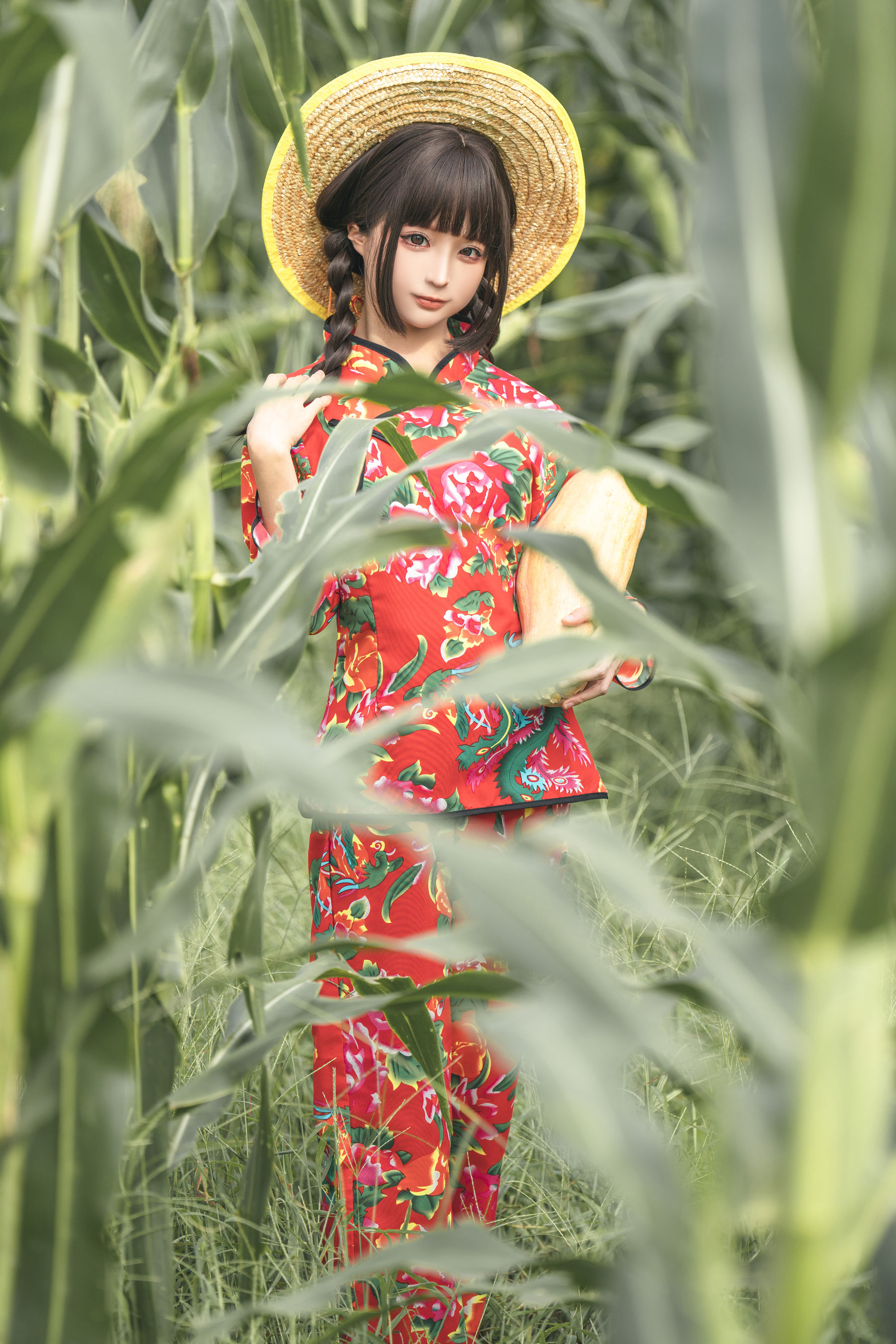 [福利COS] 动漫博主蠢沫沫 - 苞米地的故事