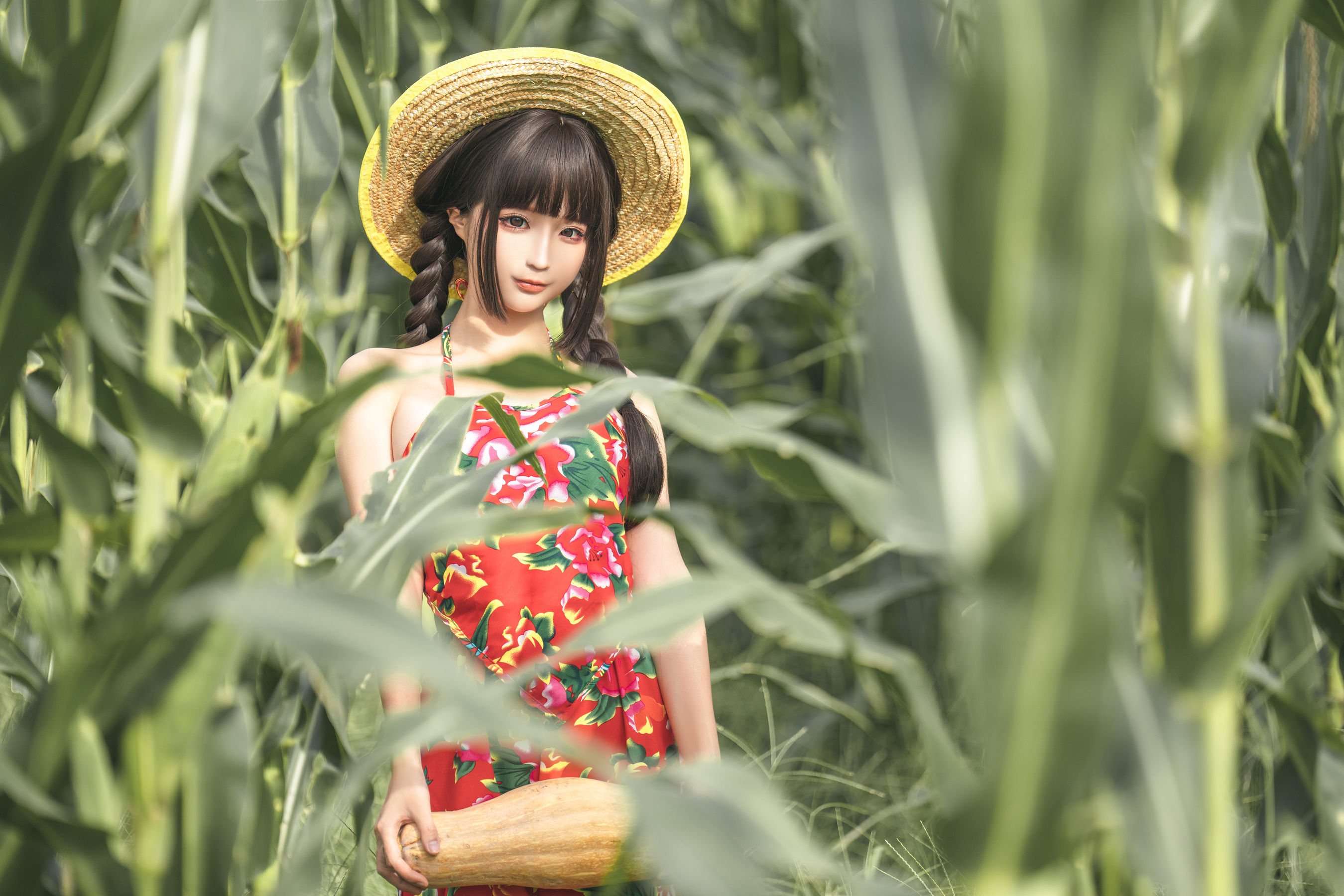 [福利COS] 动漫博主蠢沫沫 - 苞米地的故事