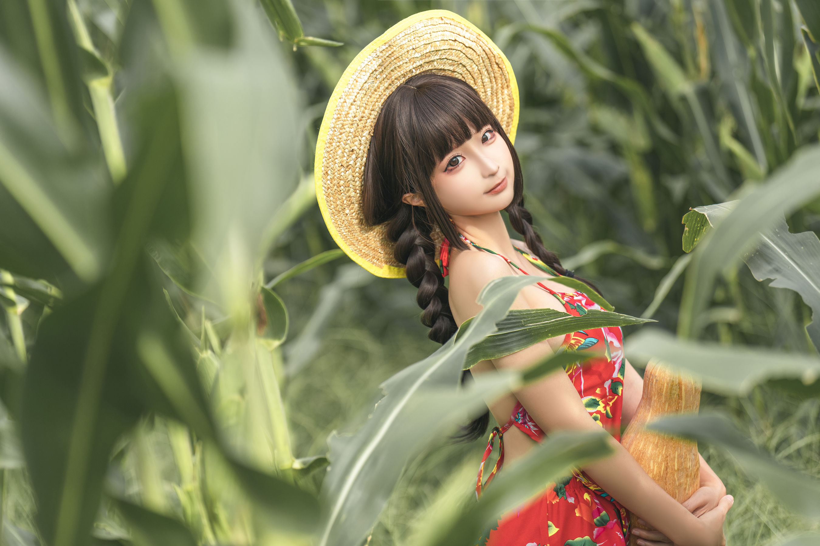 [福利COS] 动漫博主蠢沫沫 - 苞米地的故事
