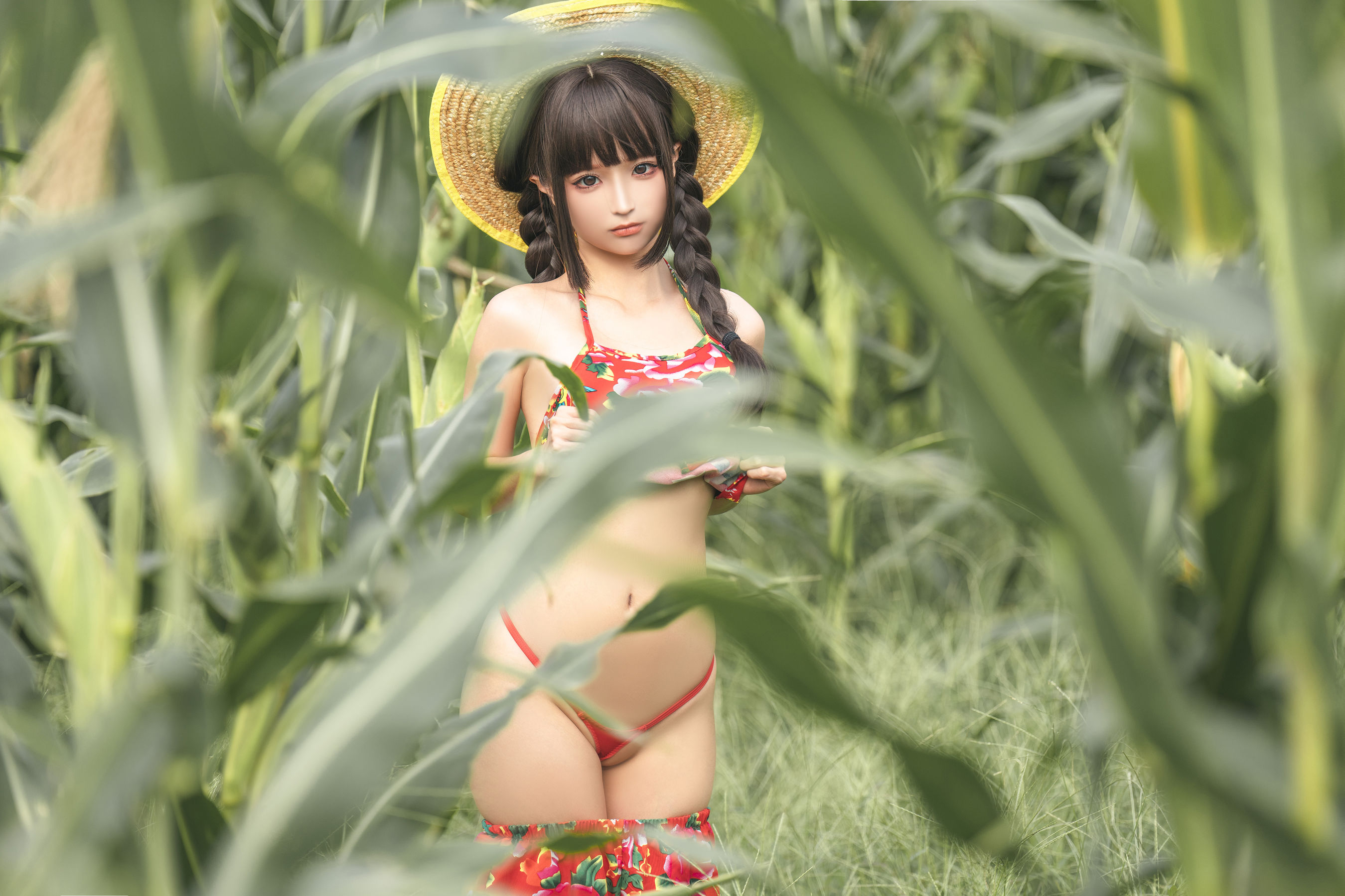 [福利COS] 动漫博主蠢沫沫 - 苞米地的故事