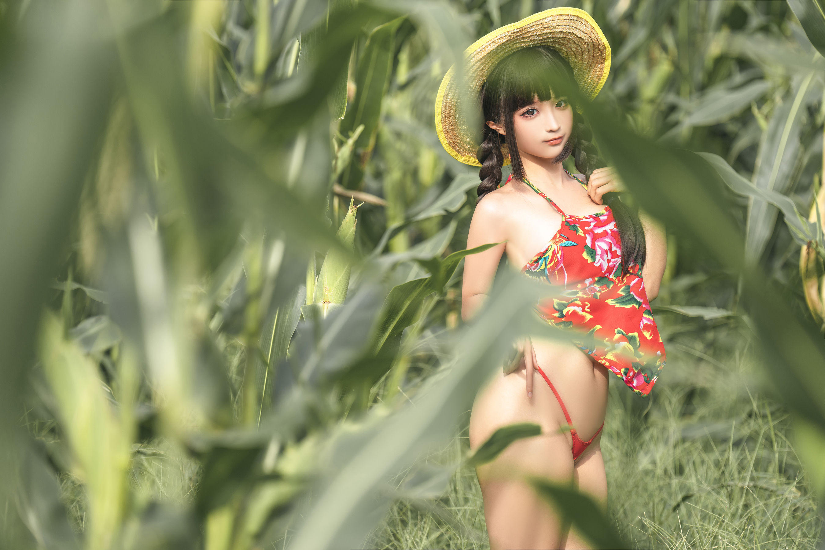 [福利COS] 动漫博主蠢沫沫 - 苞米地的故事
