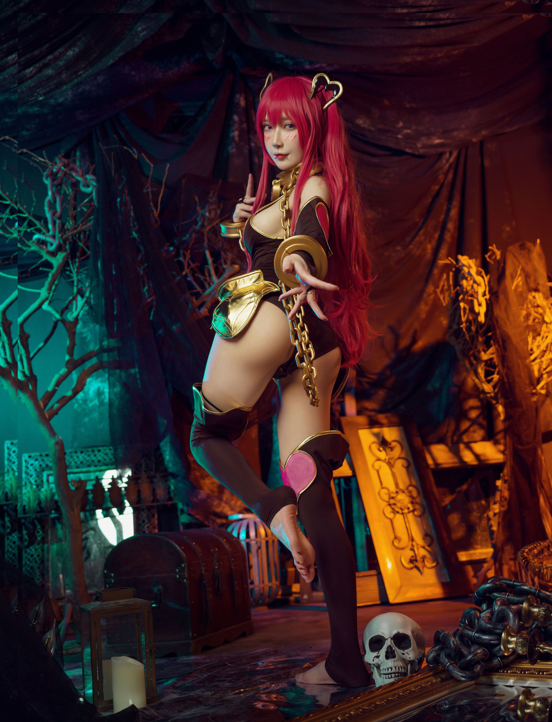 [福利COS] 动漫博主阿包也是兔娘 - Kuuka