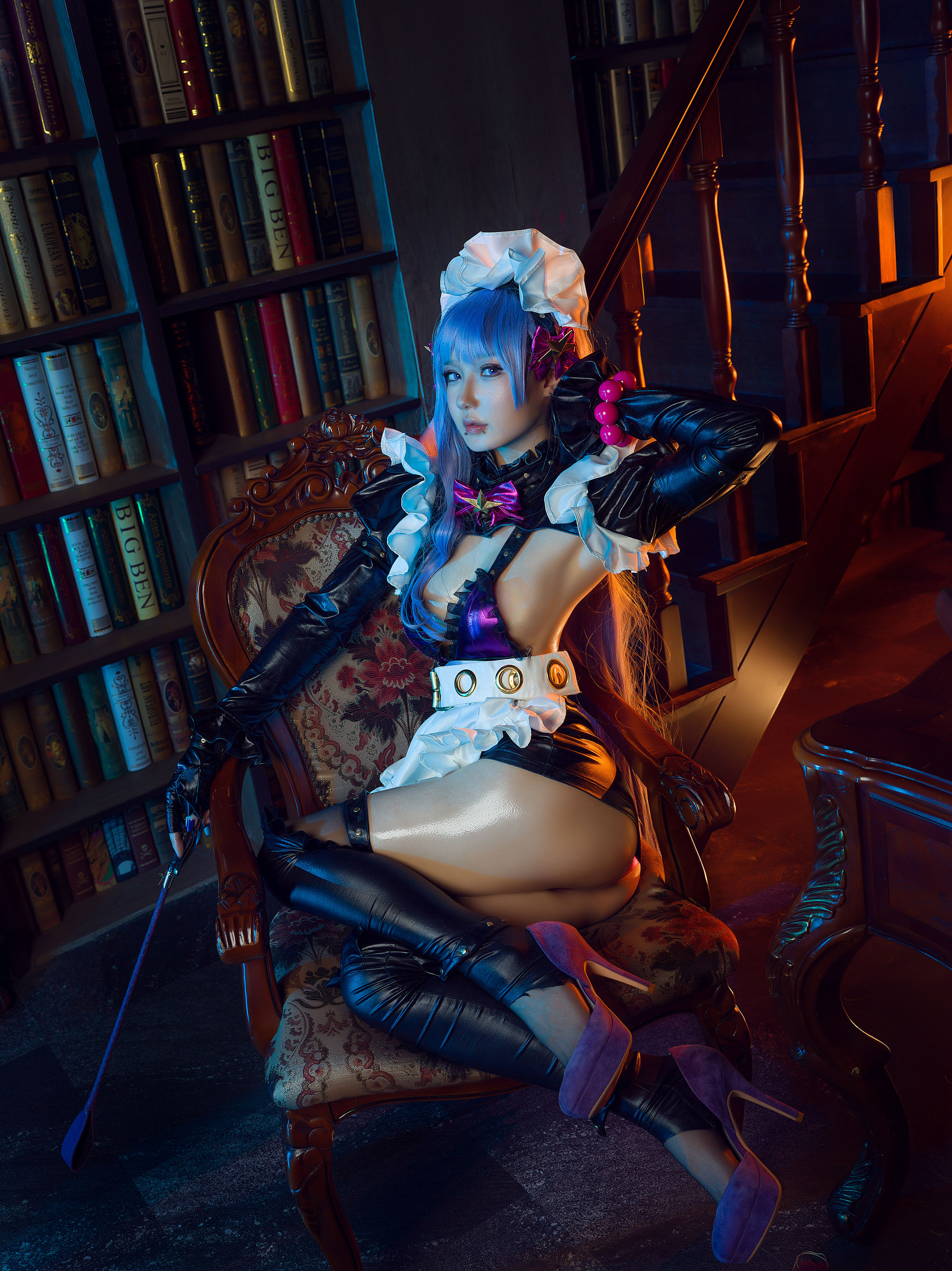 [福利COS] 动漫博主阿包也是兔娘 - 女仆 BB酱