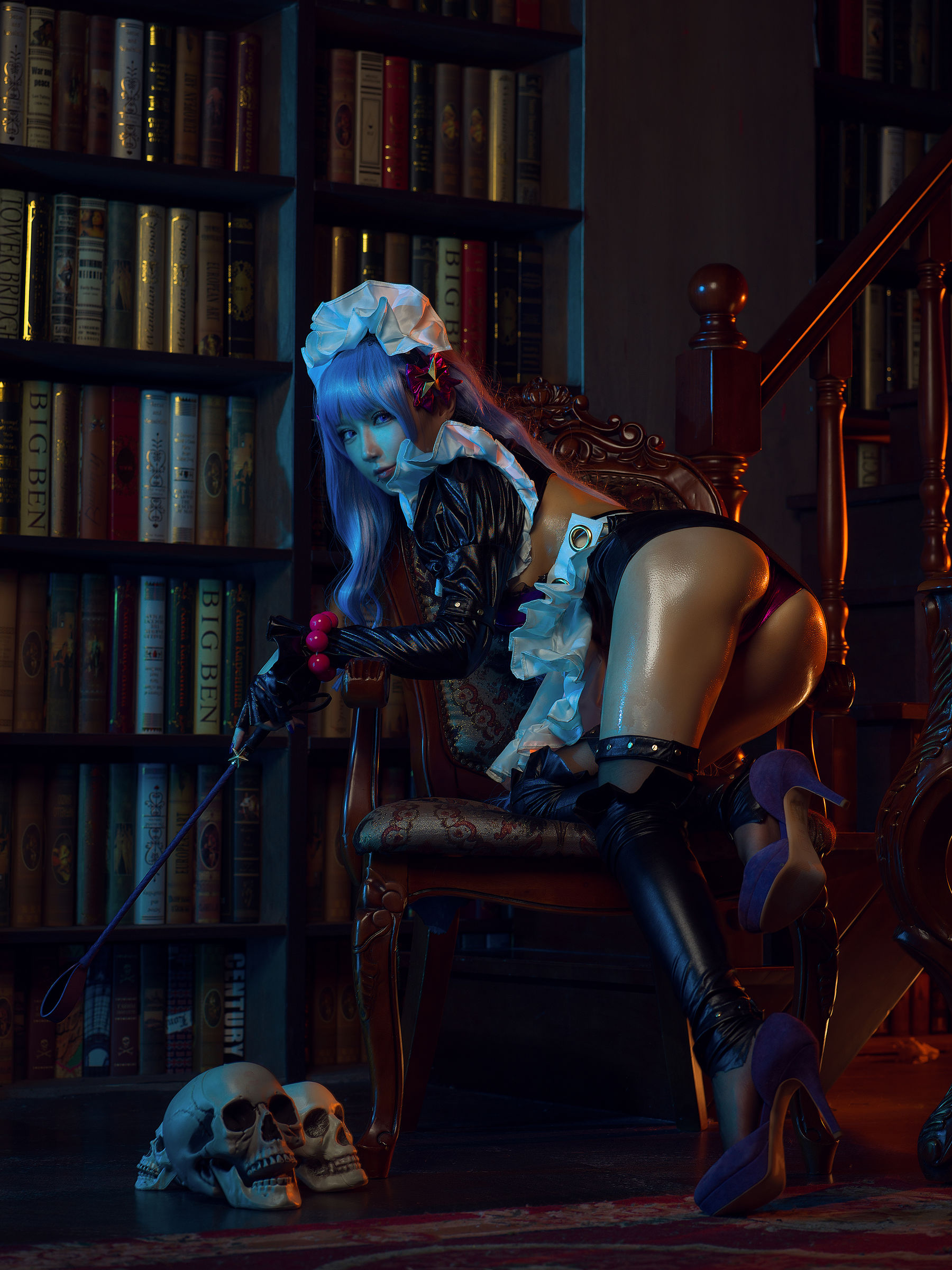 [福利COS] 动漫博主阿包也是兔娘 - 女仆 BB酱