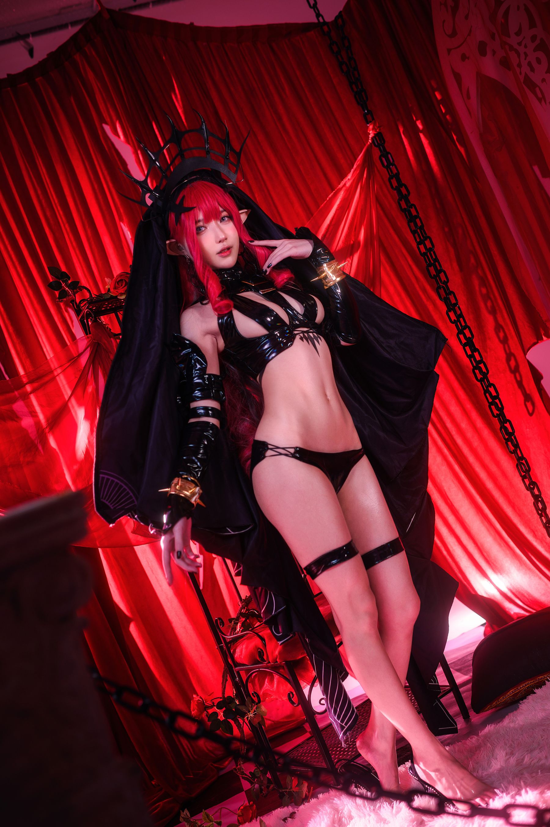 [福利COS] 动漫博主阿包也是兔娘 - 崔斯坦二破