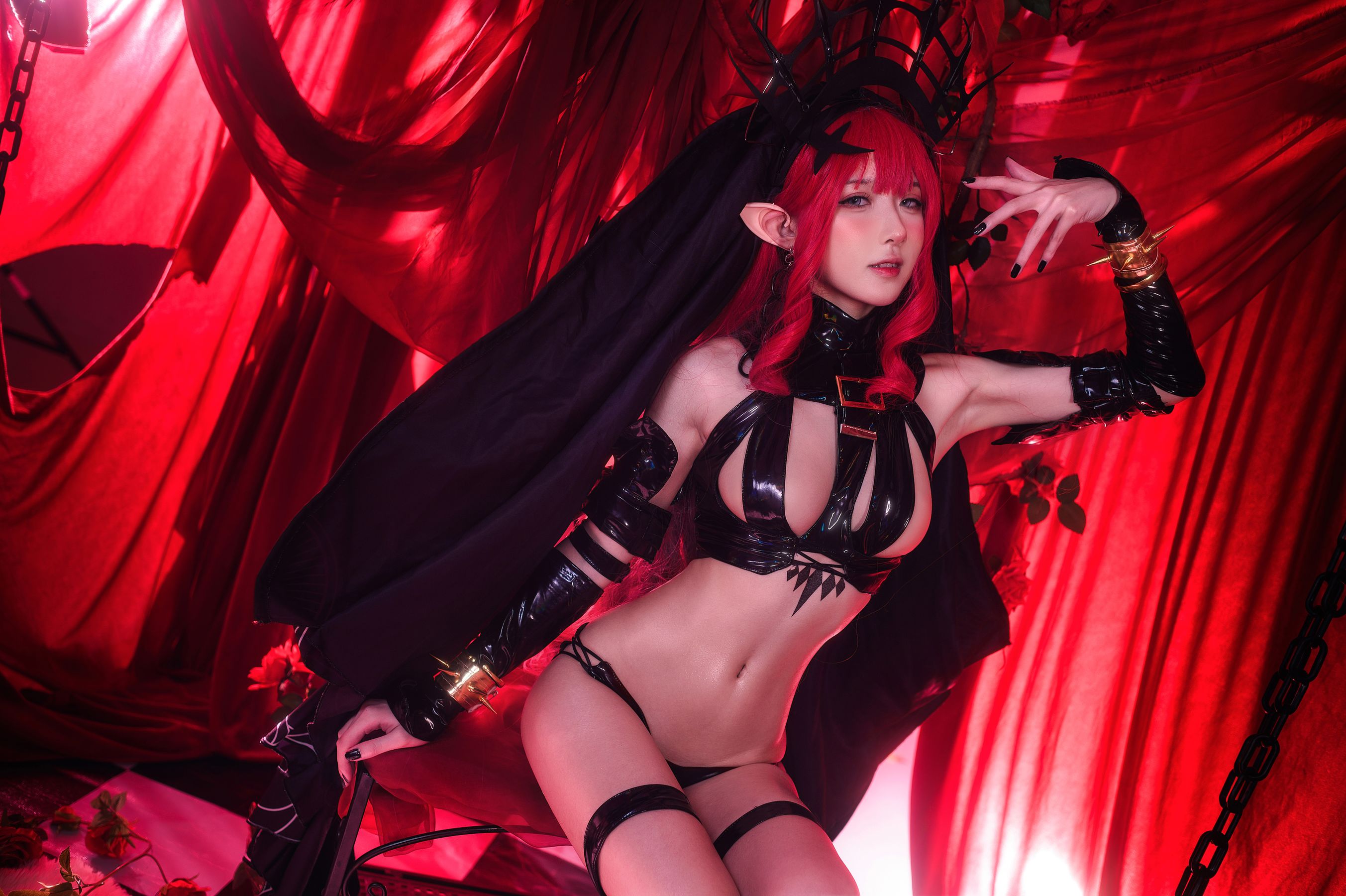 [福利COS] 动漫博主阿包也是兔娘 - 崔斯坦二破