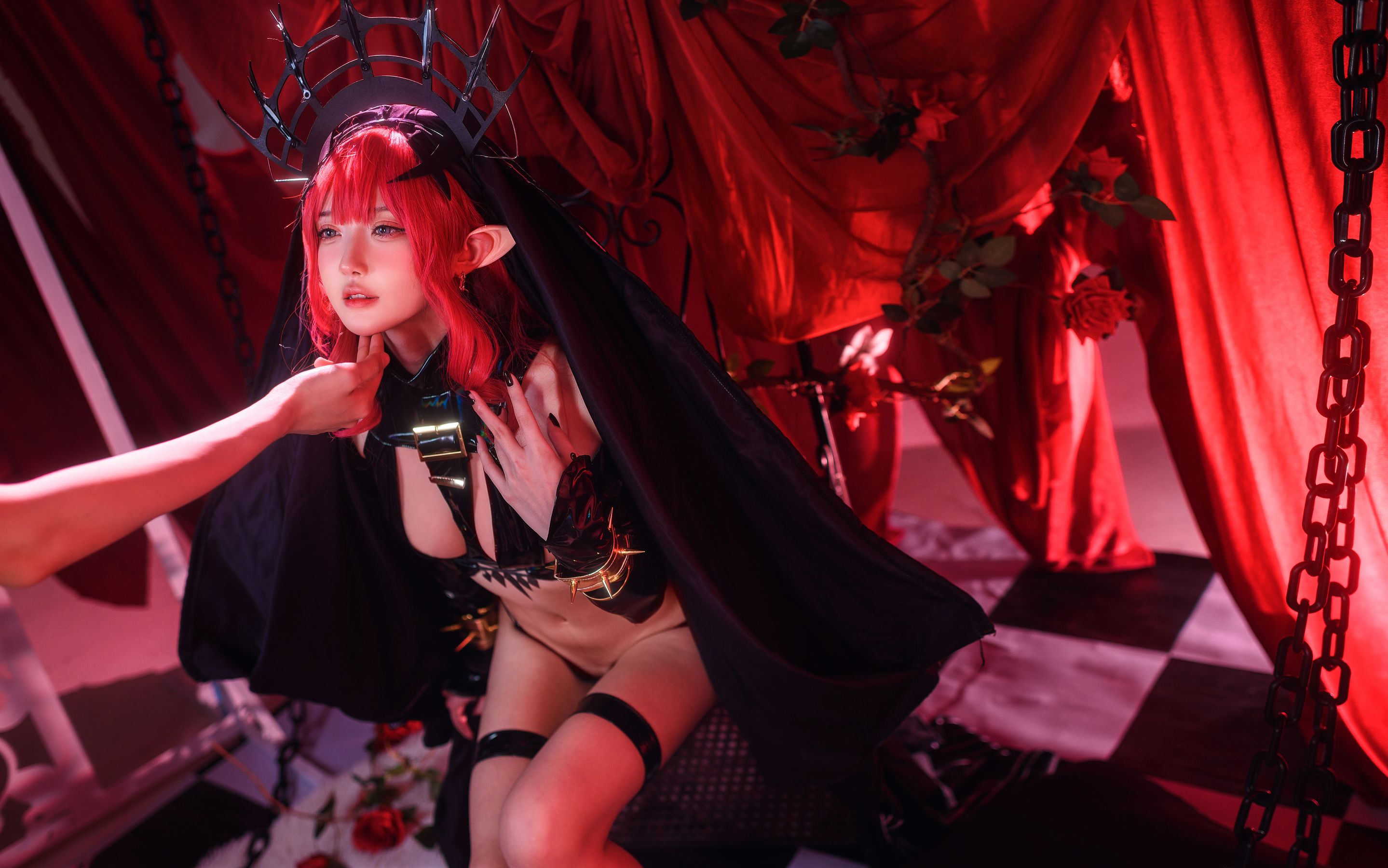 [福利COS] 动漫博主阿包也是兔娘 - 崔斯坦二破