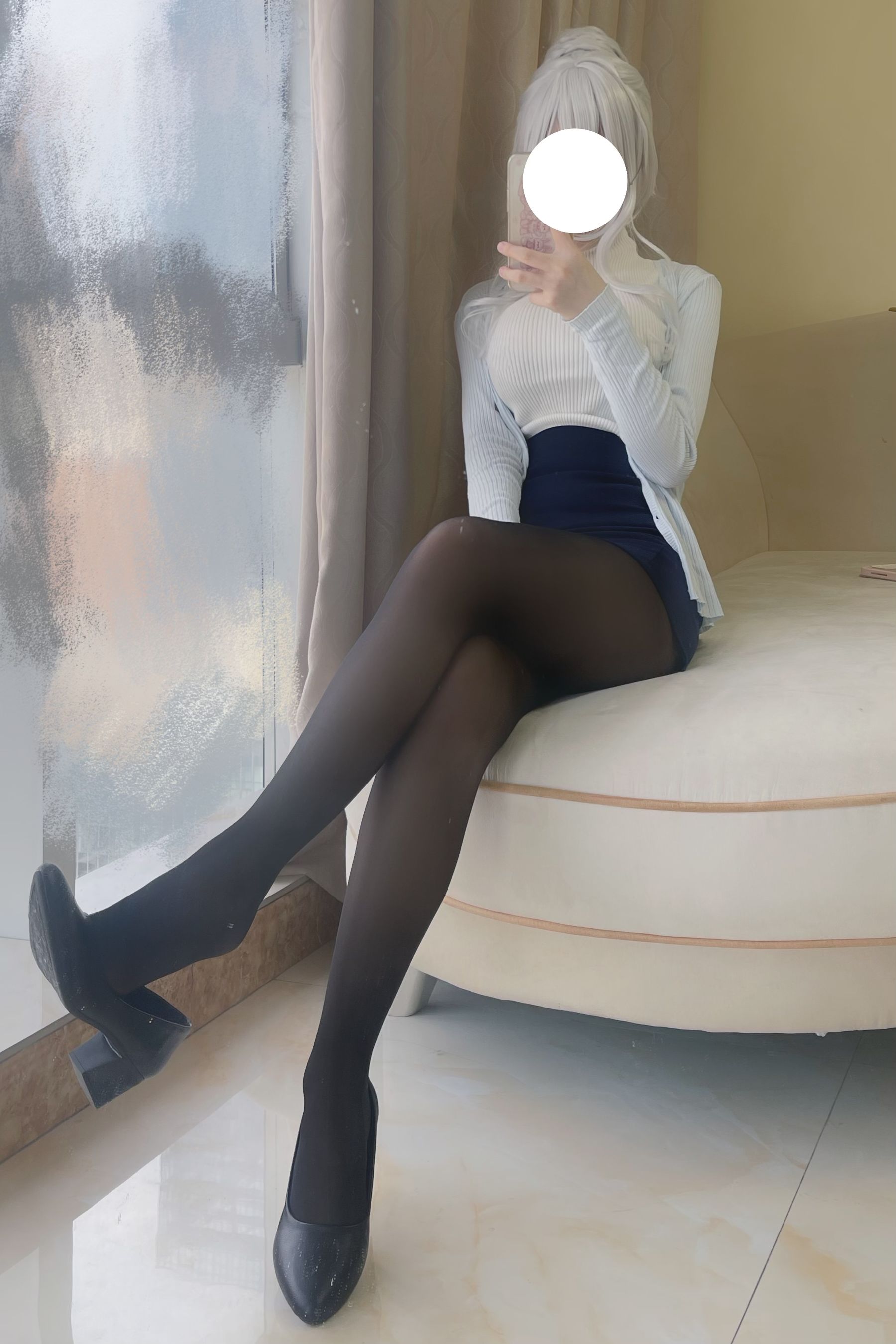 [福利COS] 幼愛youmeko - 未亡人雪女