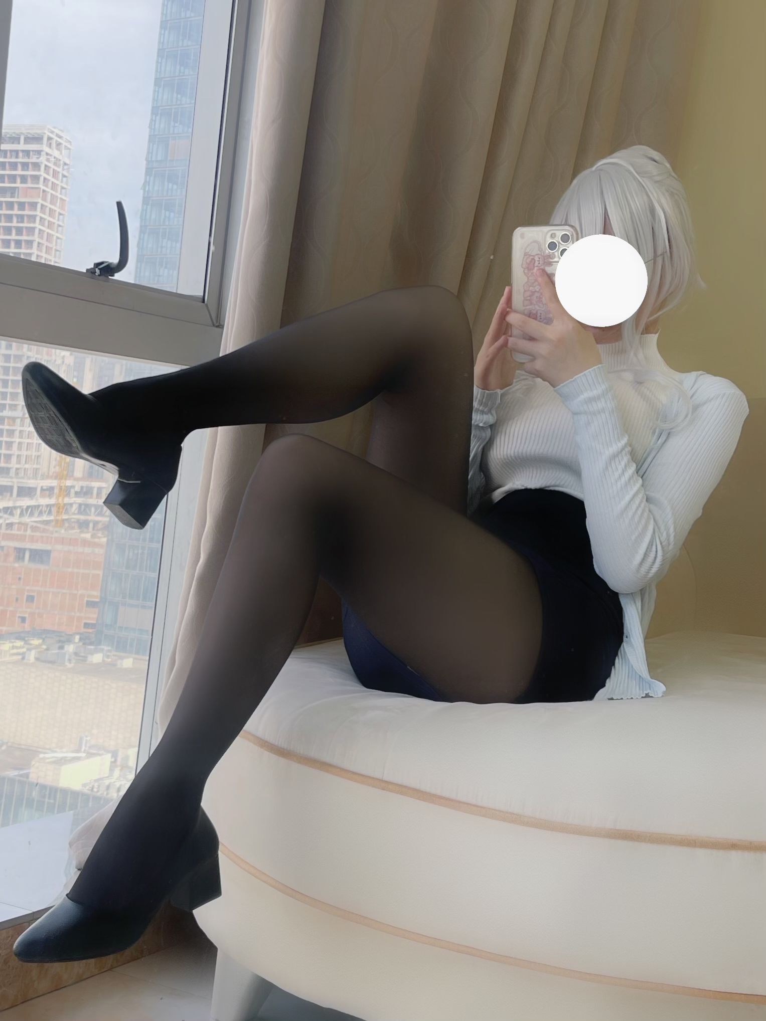 [福利COS] 幼愛youmeko - 未亡人雪女