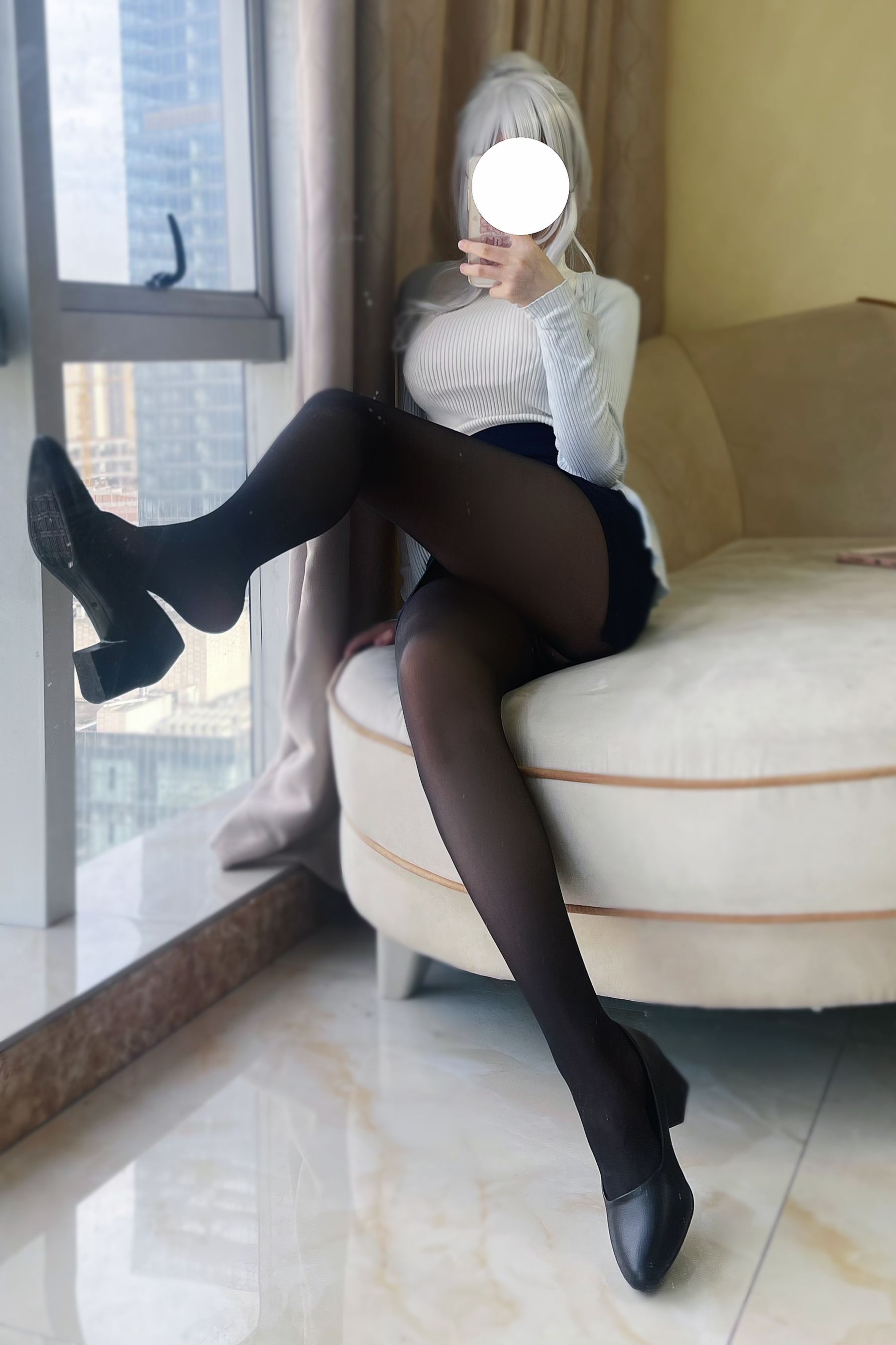 [福利COS] 幼愛youmeko - 未亡人雪女
