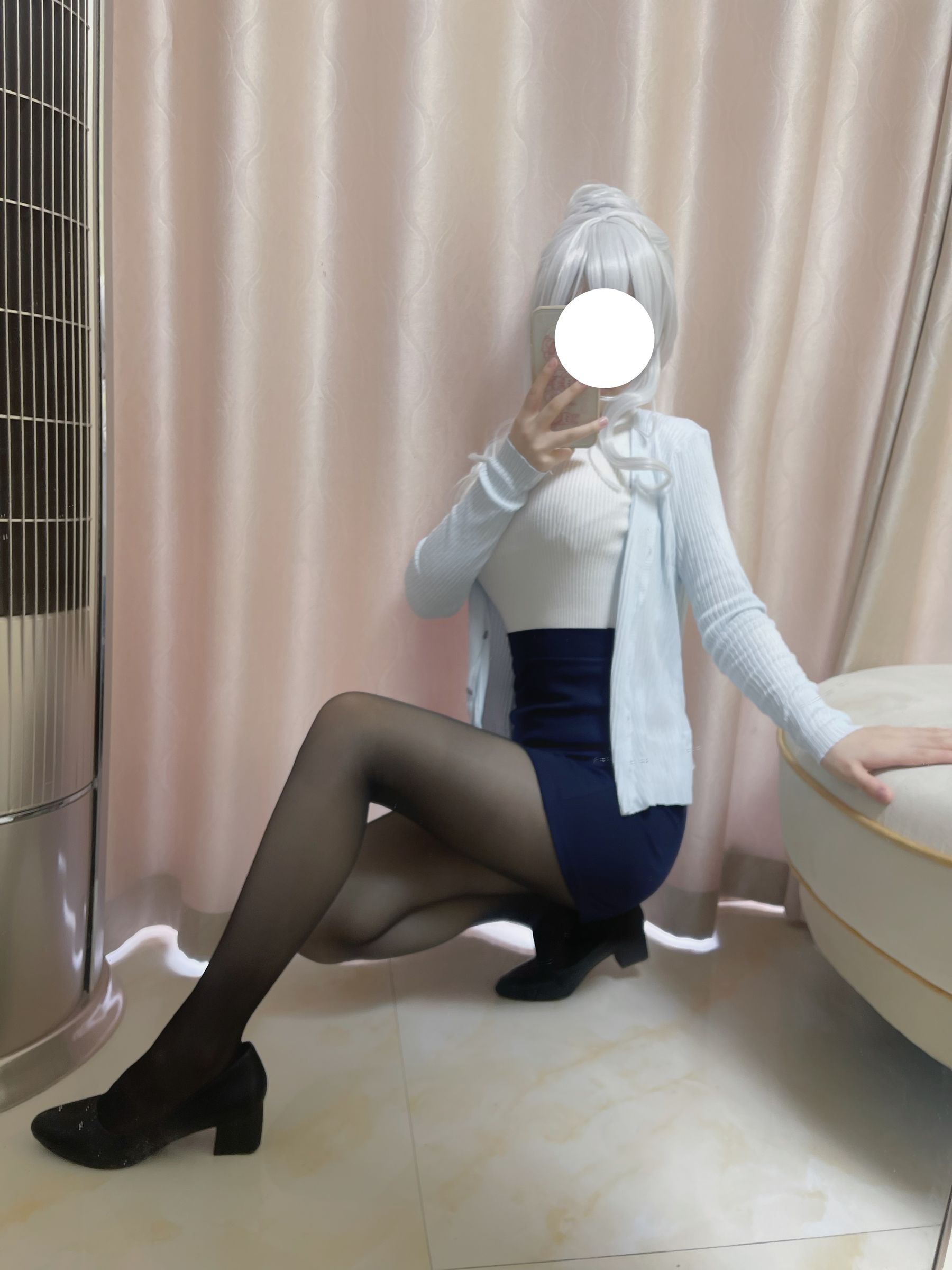 [福利COS] 幼愛youmeko - 未亡人雪女