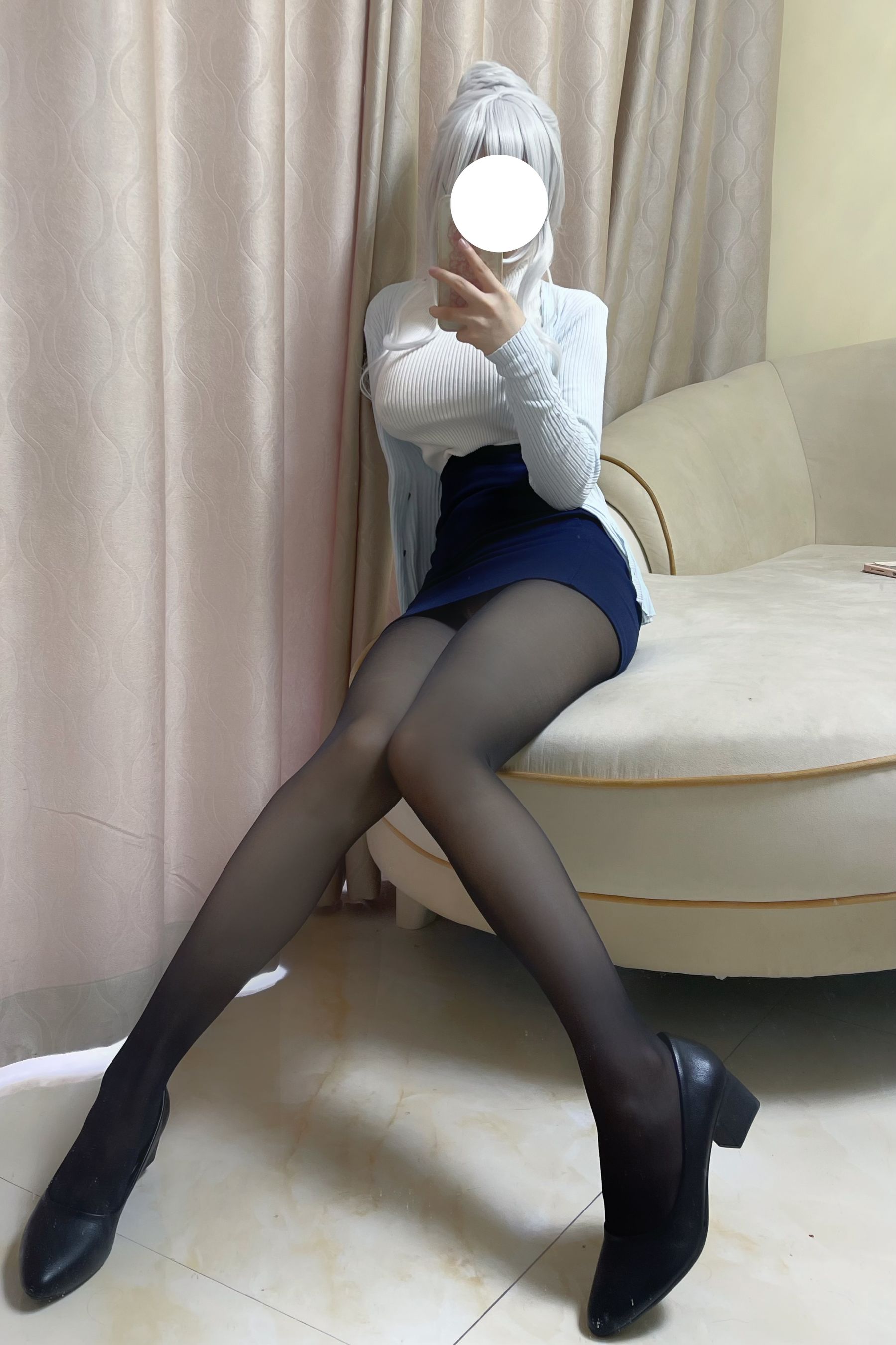 [福利COS] 幼愛youmeko - 未亡人雪女