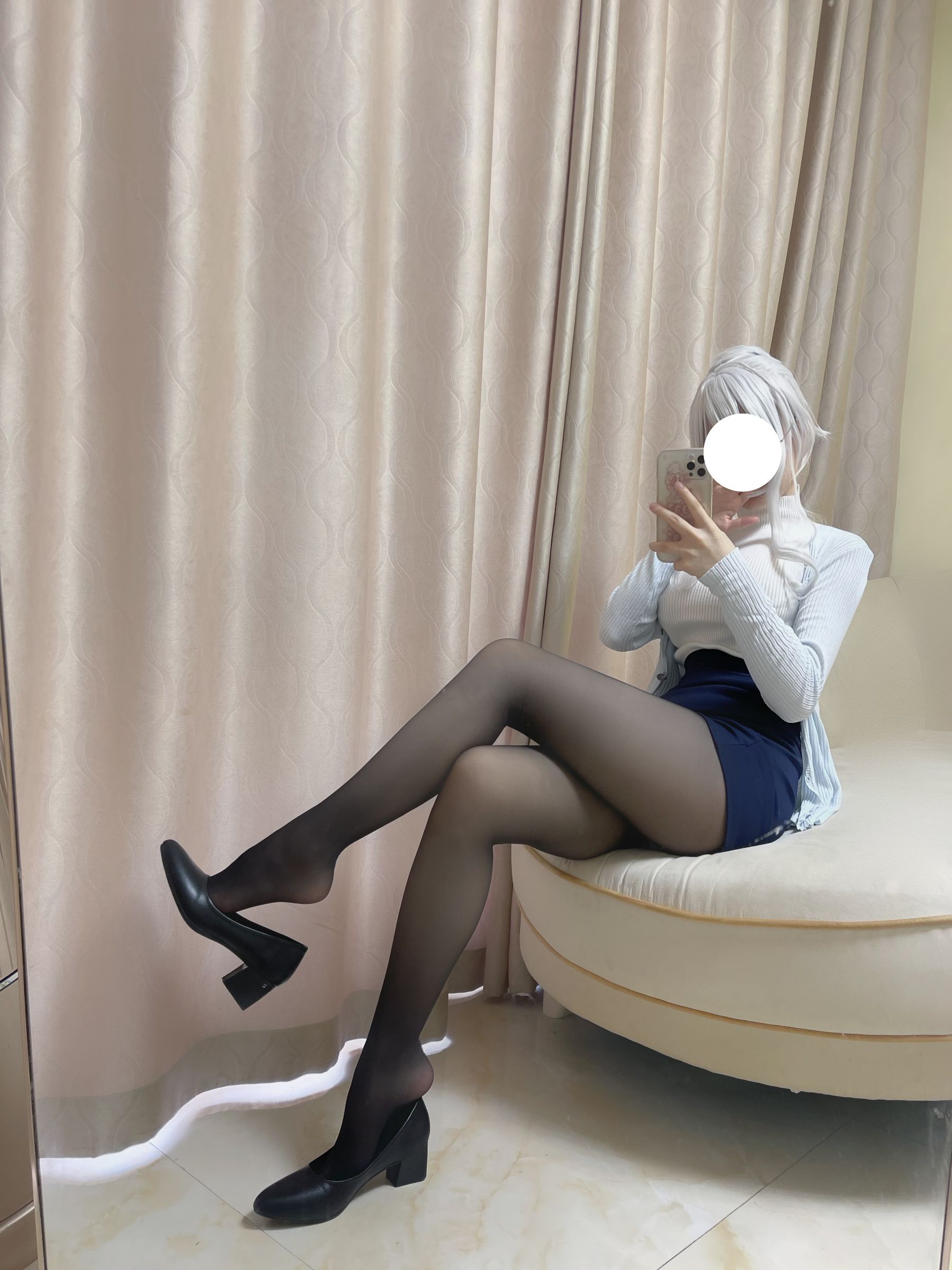 [福利COS] 幼愛youmeko - 未亡人雪女