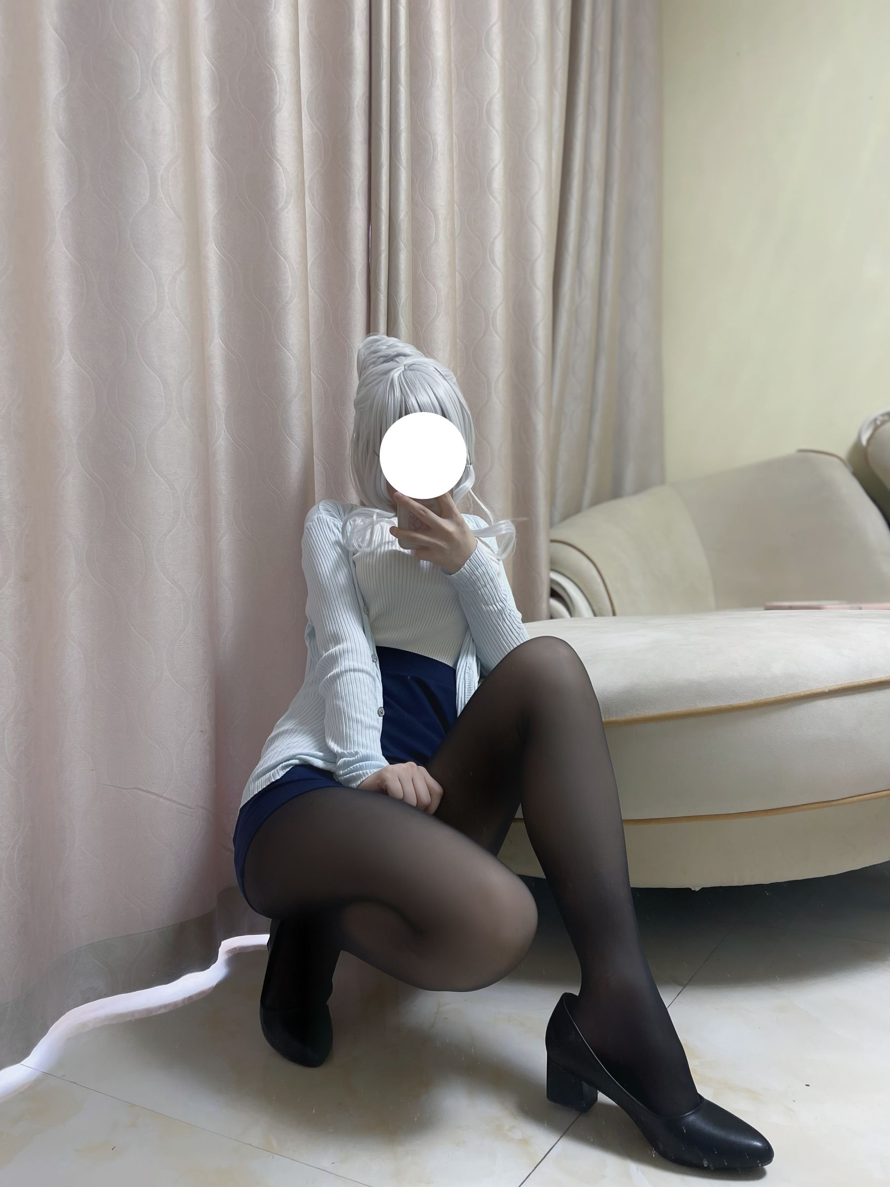 [福利COS] 幼愛youmeko - 未亡人雪女