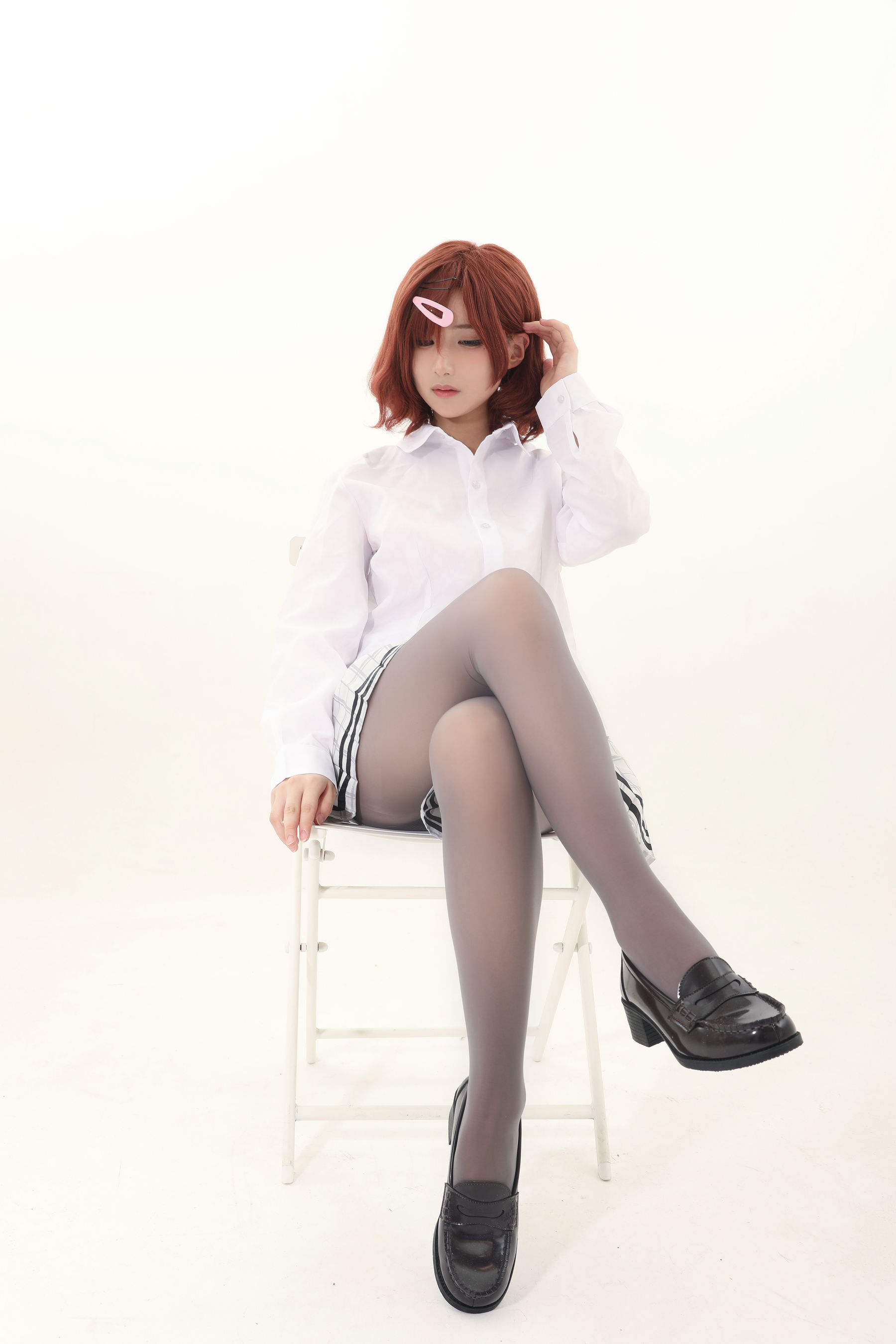 [福利COS] 幼愛youmeko - 樋口円香灰丝