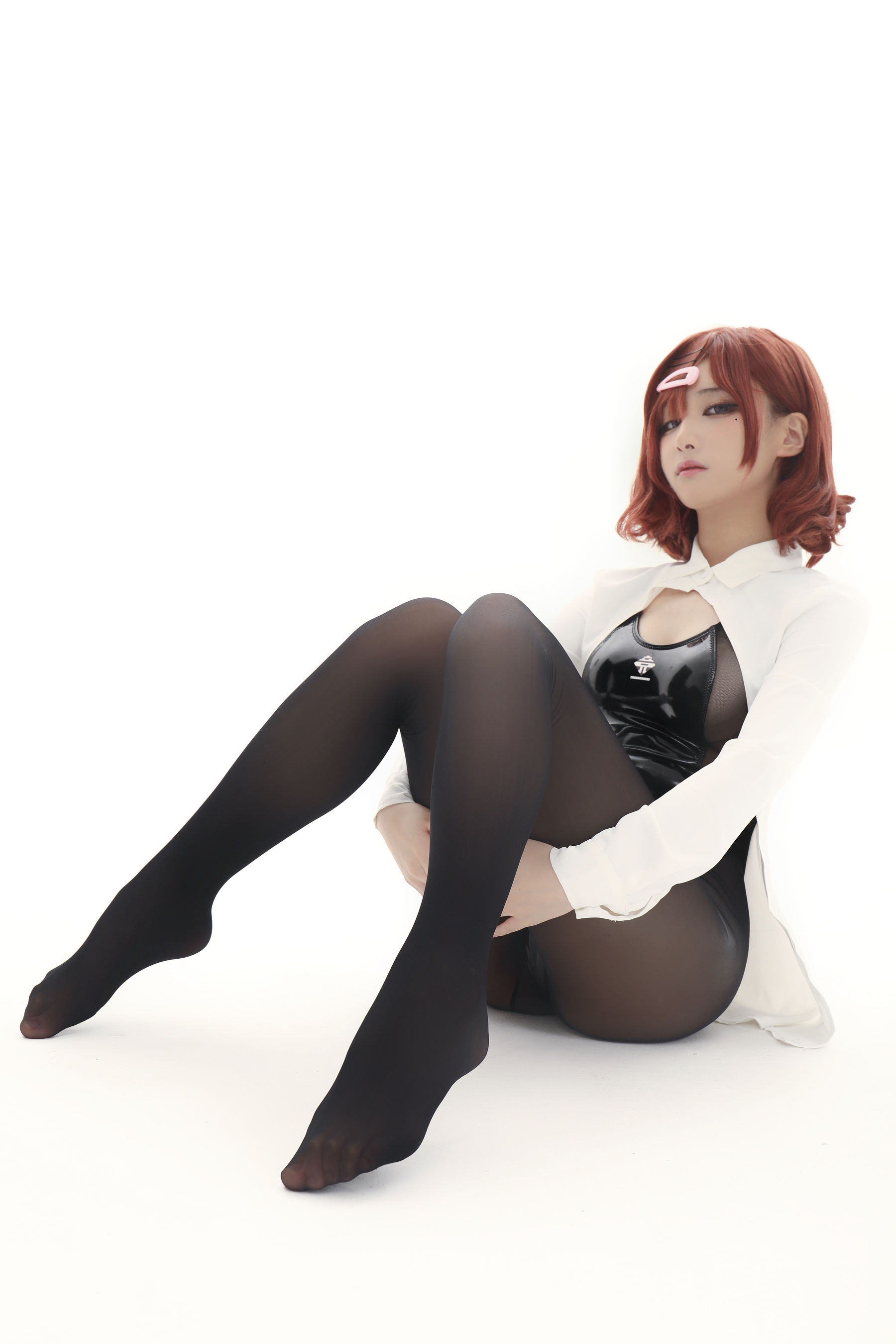 [福利COS] 幼愛youmeko - 樋口円香竞泳灰丝