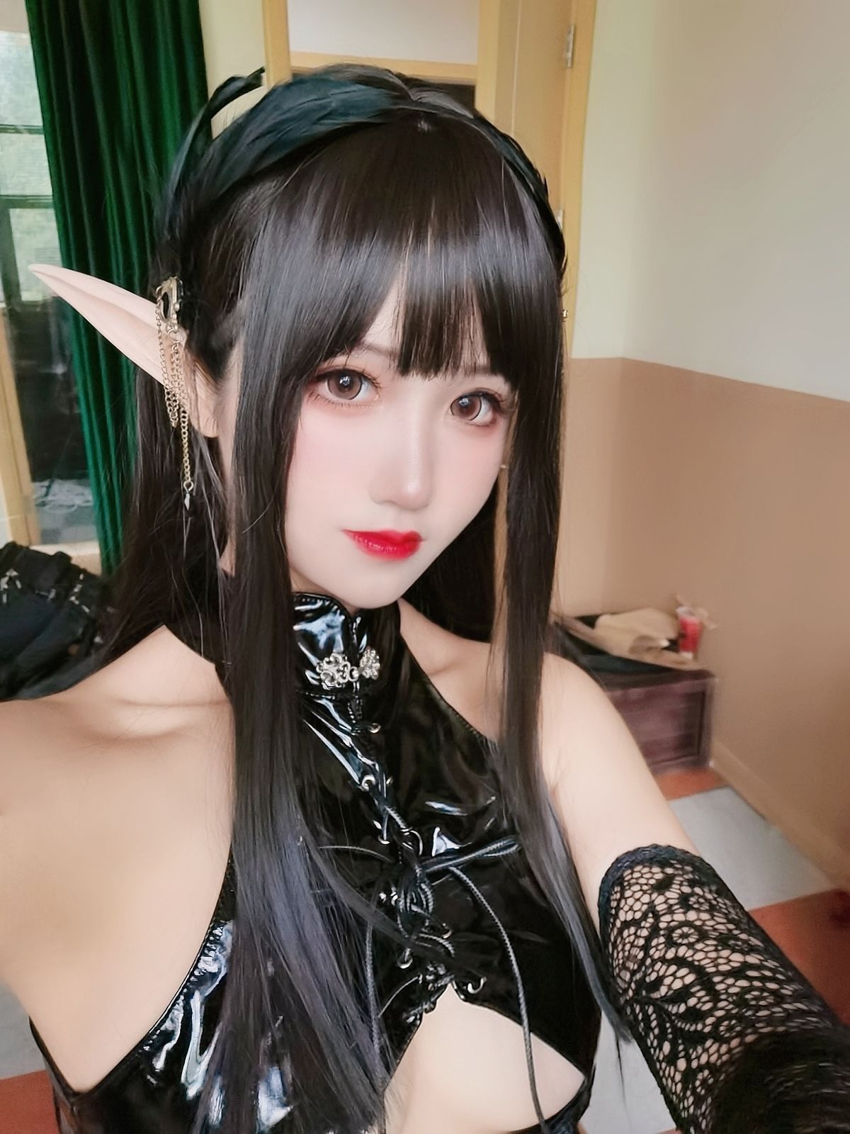 [福利COS] 微博妹子三度_69 - 黑旗袍