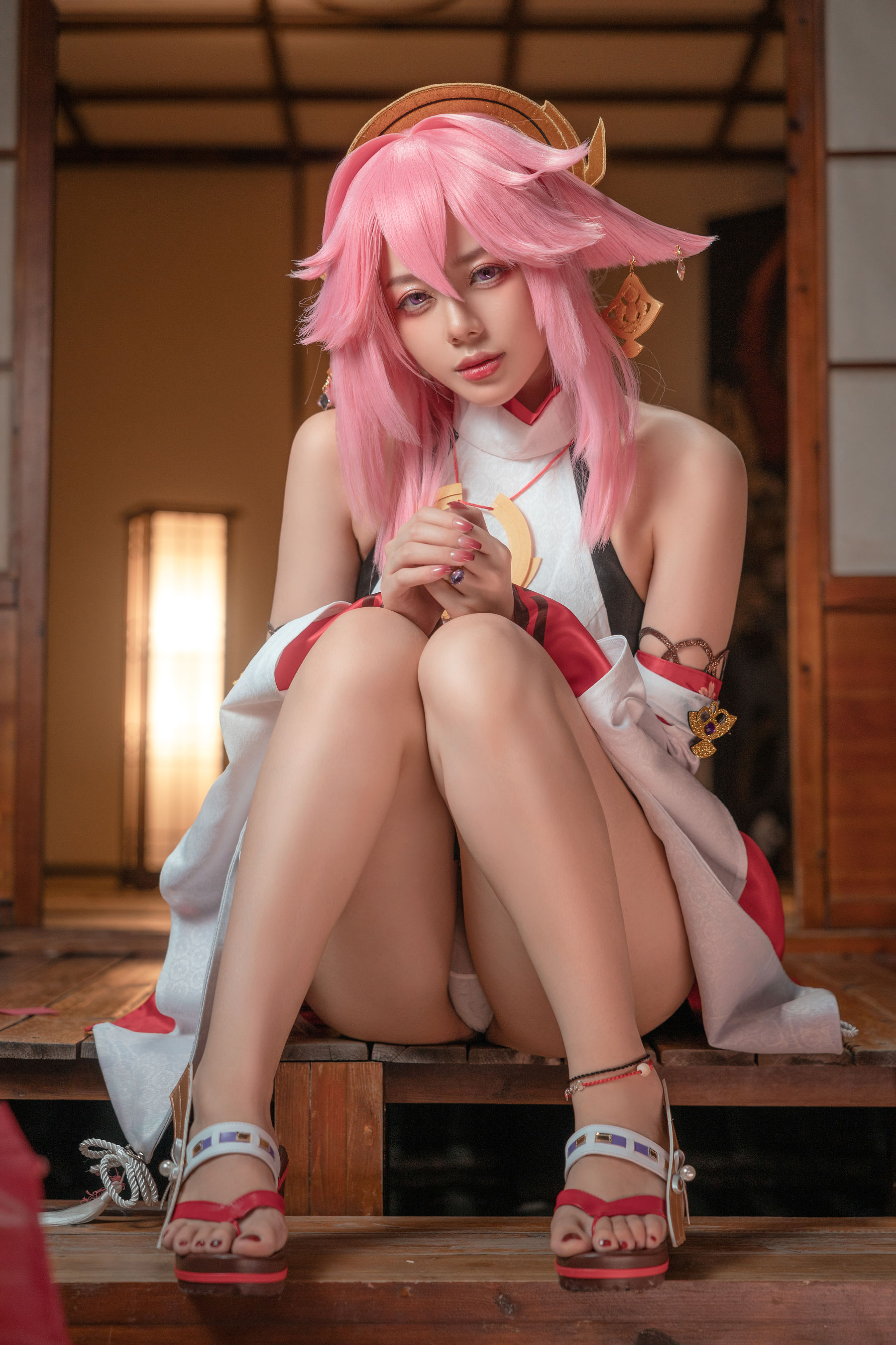 [福利COS] 推特阿九 - 八重神子