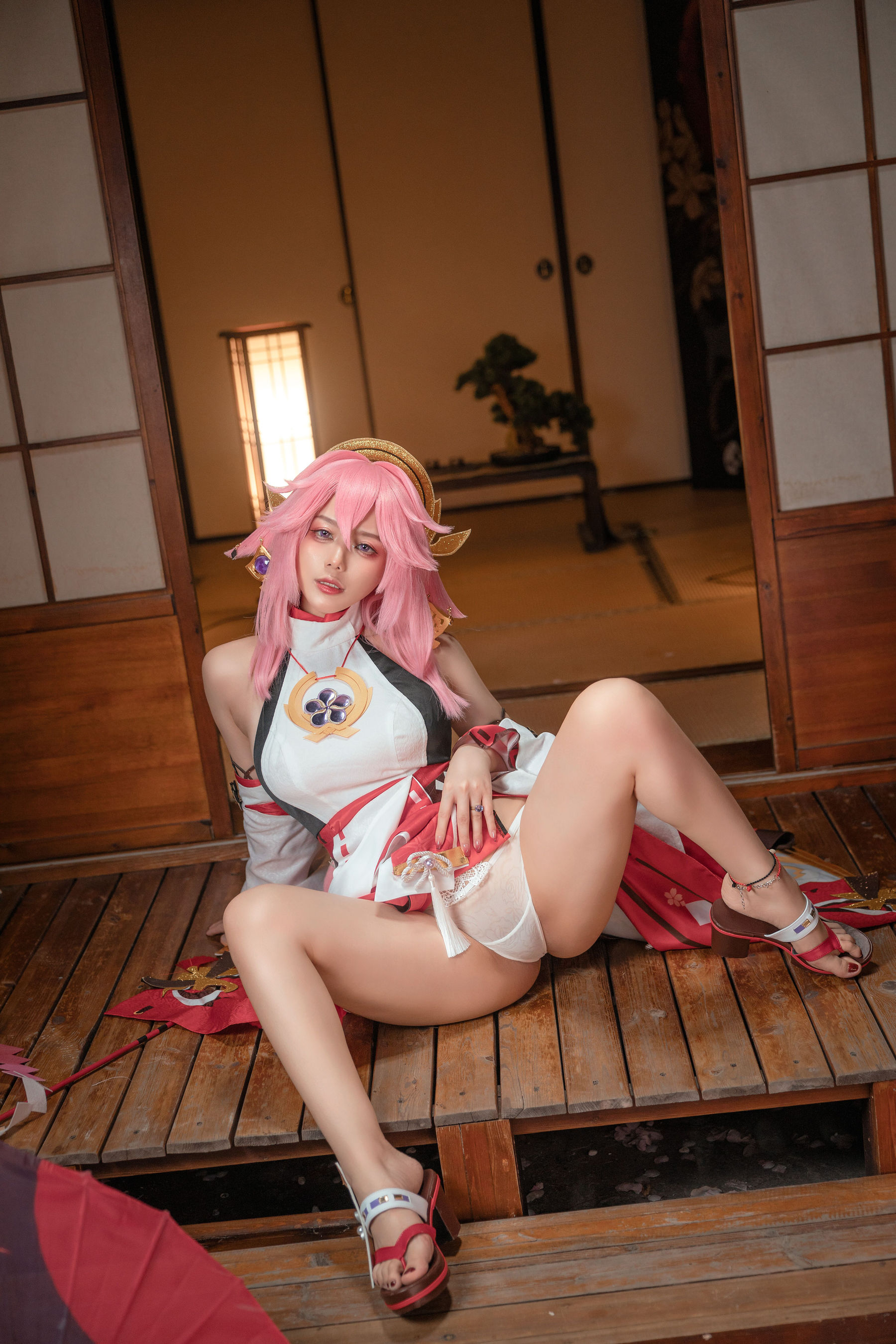 [福利COS] 推特阿九 - 八重神子