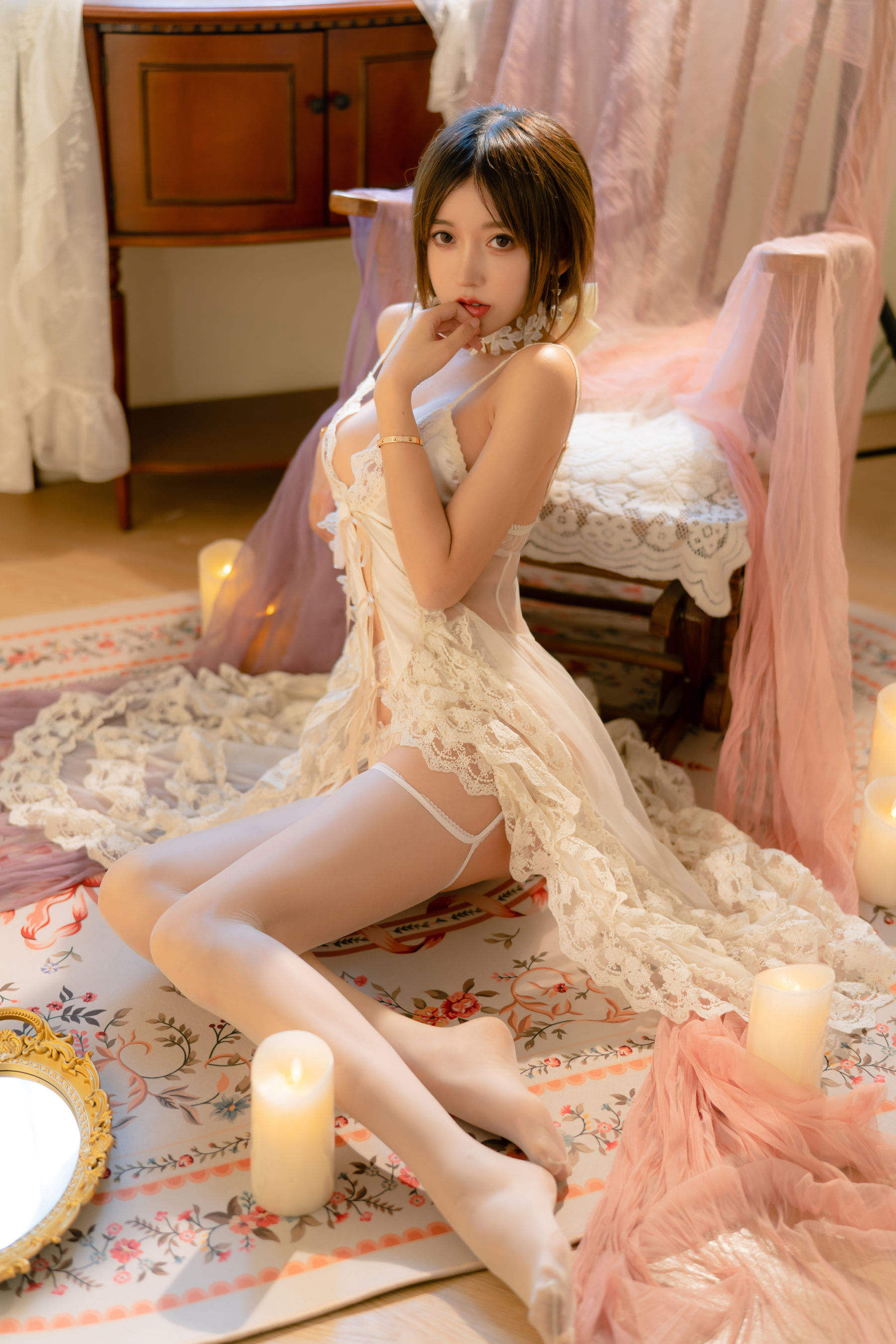 [福利COS] 斗鱼米线线sama写真 - 纯爱战神