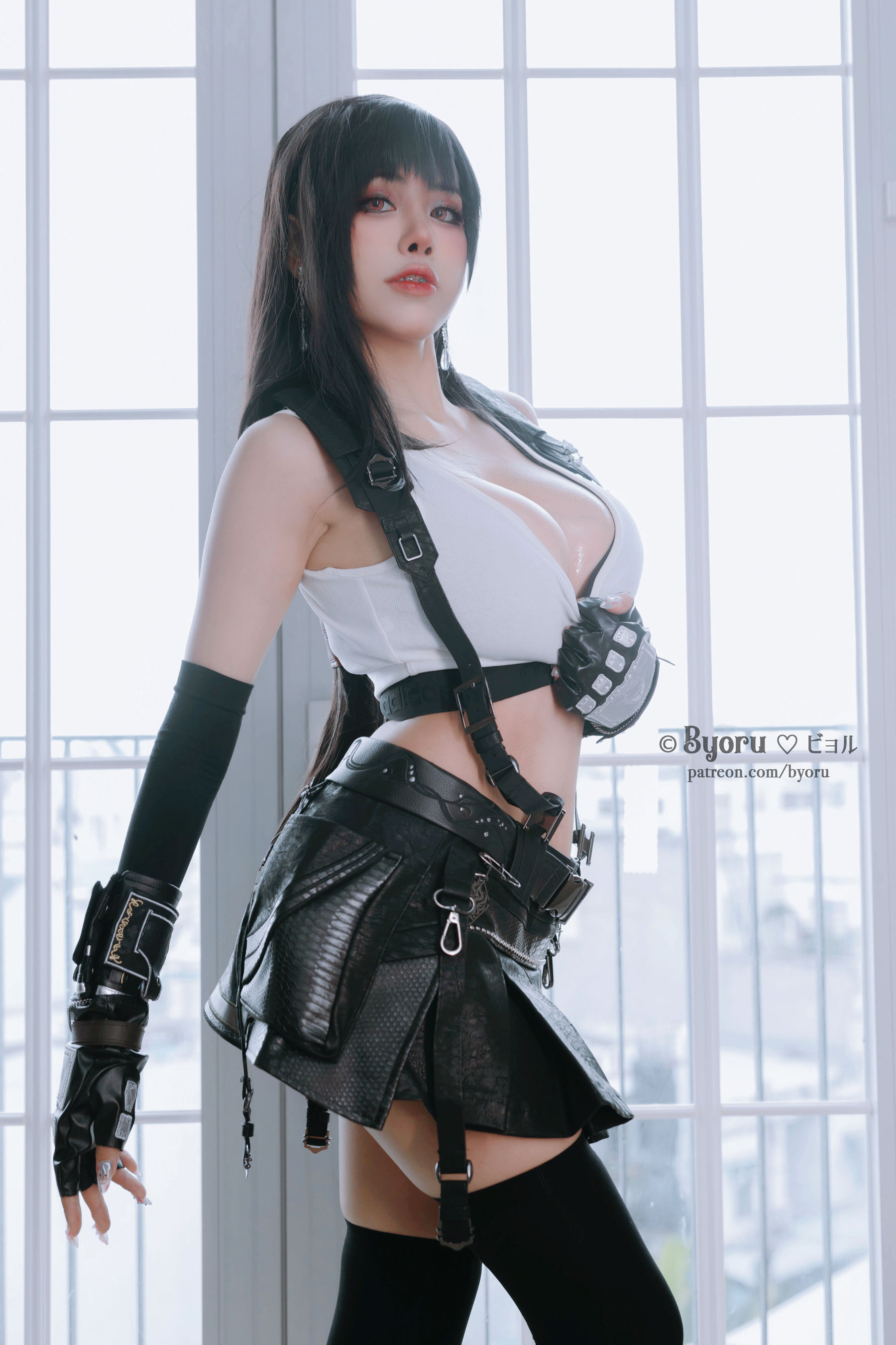 [福利COS] 日本性感萝莉Byoru - Tifa