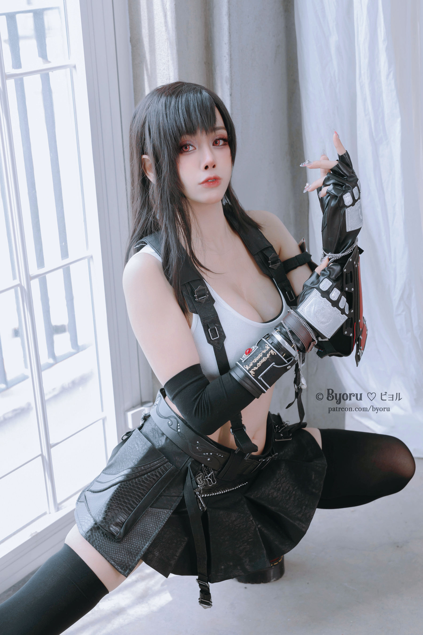 [福利COS] 日本性感萝莉Byoru - Tifa