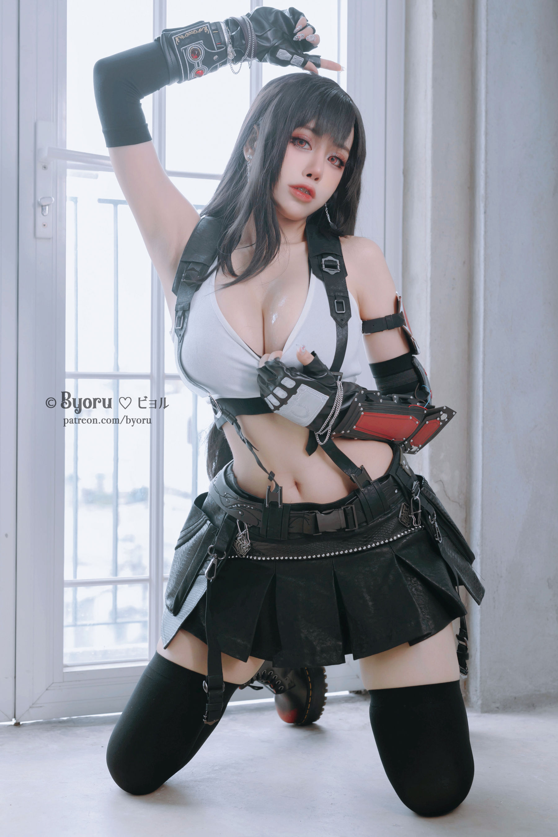[福利COS] 日本性感萝莉Byoru - Tifa