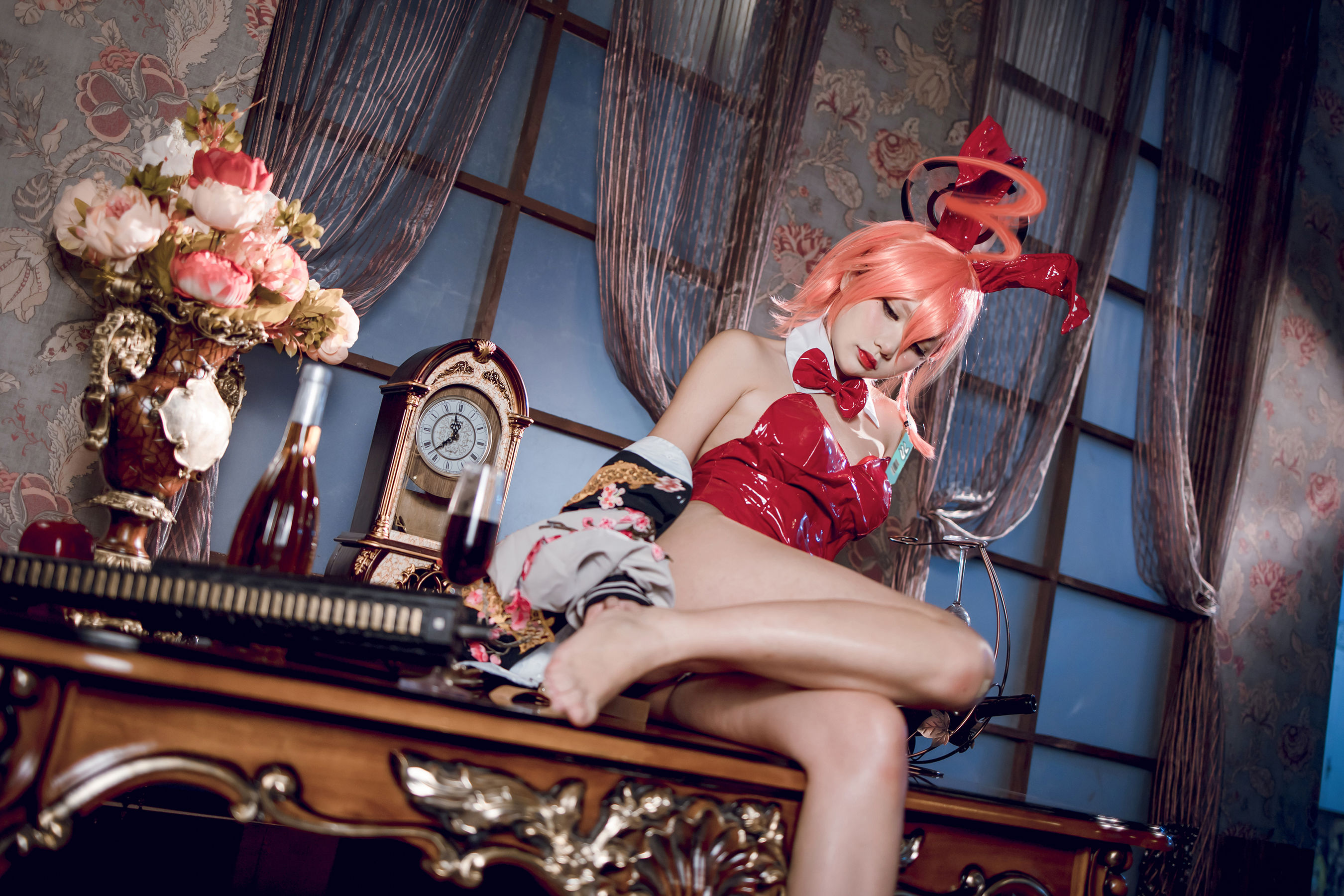 [福利COS] 是一只熊仔吗 - 碧蓝档案 美甘宁瑠