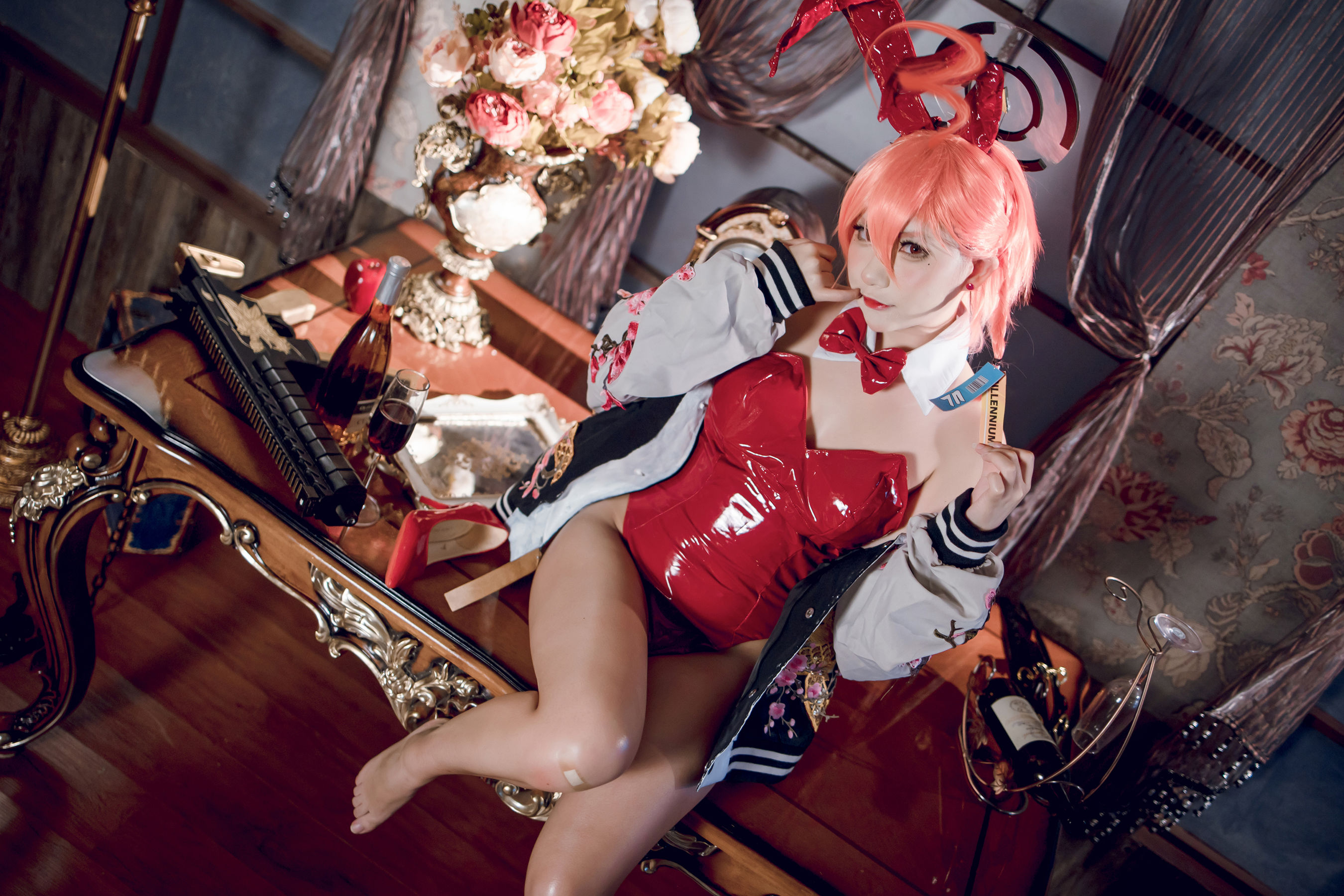 [福利COS] 是一只熊仔吗 - 碧蓝档案 美甘宁瑠
