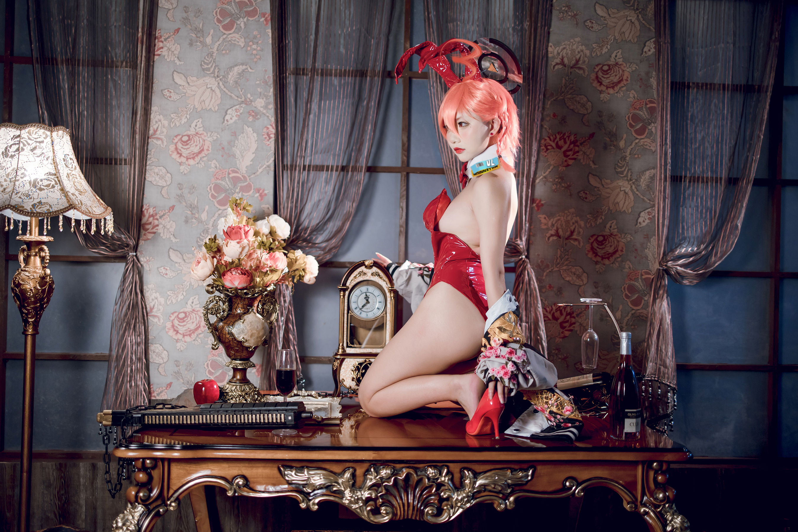 [福利COS] 是一只熊仔吗 - 碧蓝档案 美甘宁瑠