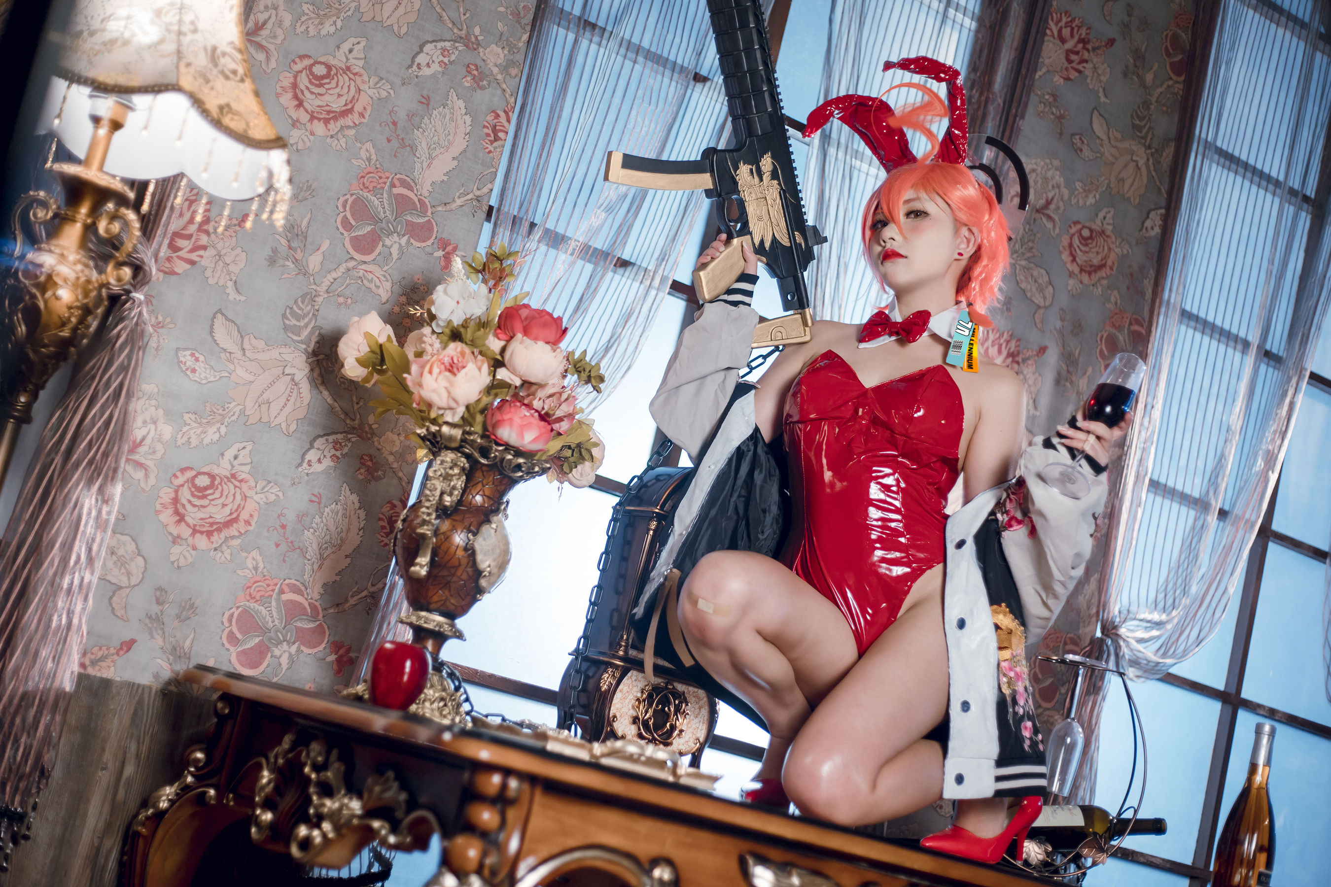 [福利COS] 是一只熊仔吗 - 碧蓝档案 美甘宁瑠