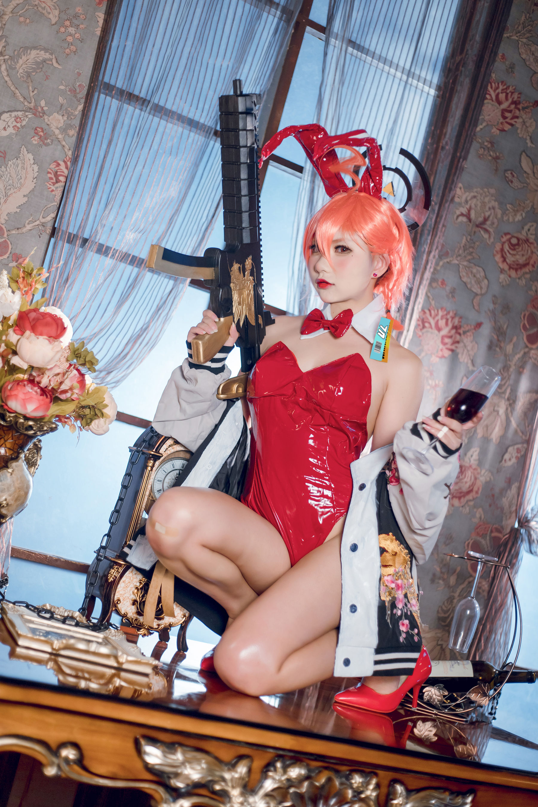 [福利COS] 是一只熊仔吗 - 碧蓝档案 美甘宁瑠