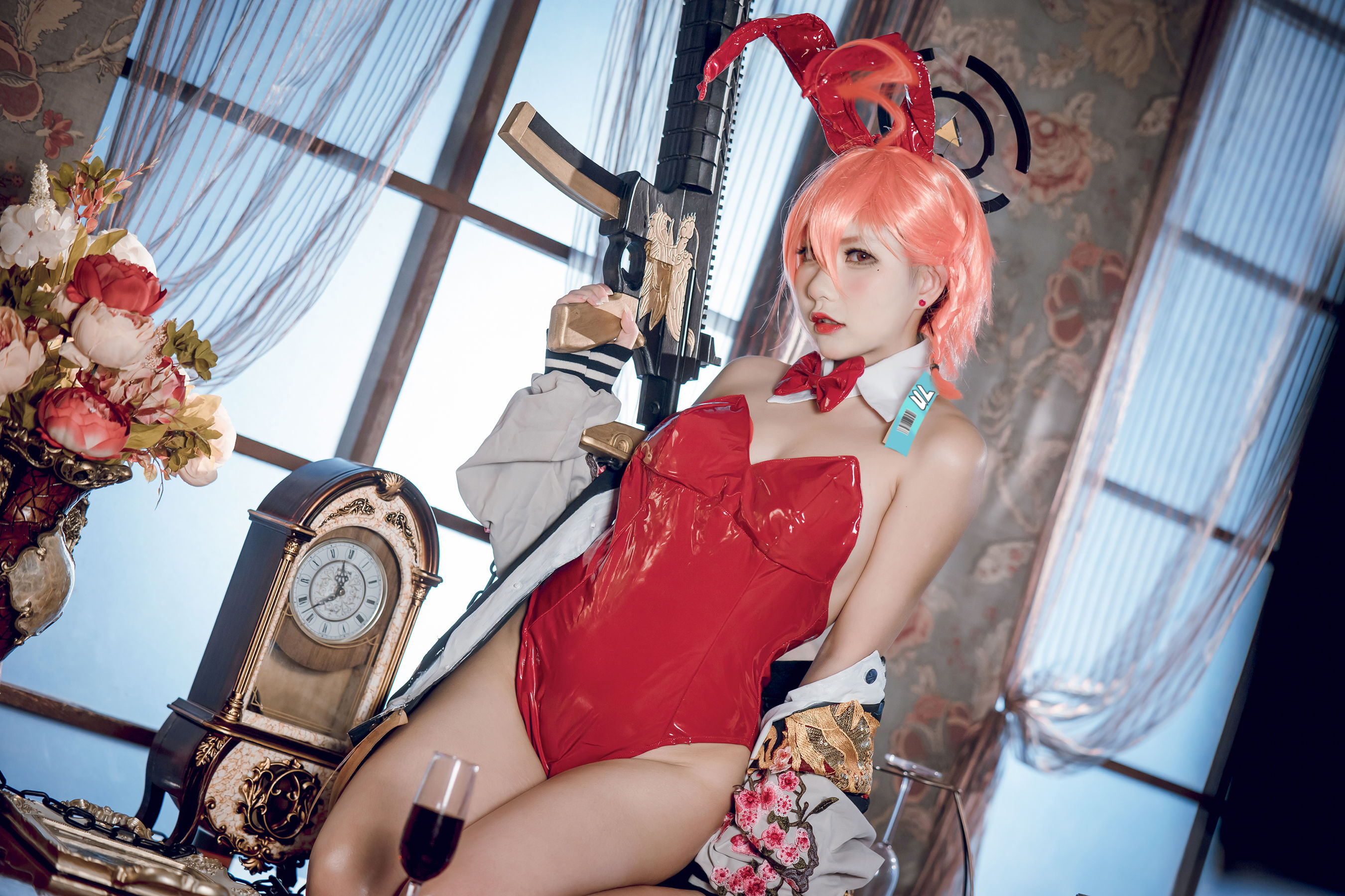 [福利COS] 是一只熊仔吗 - 碧蓝档案 美甘宁瑠