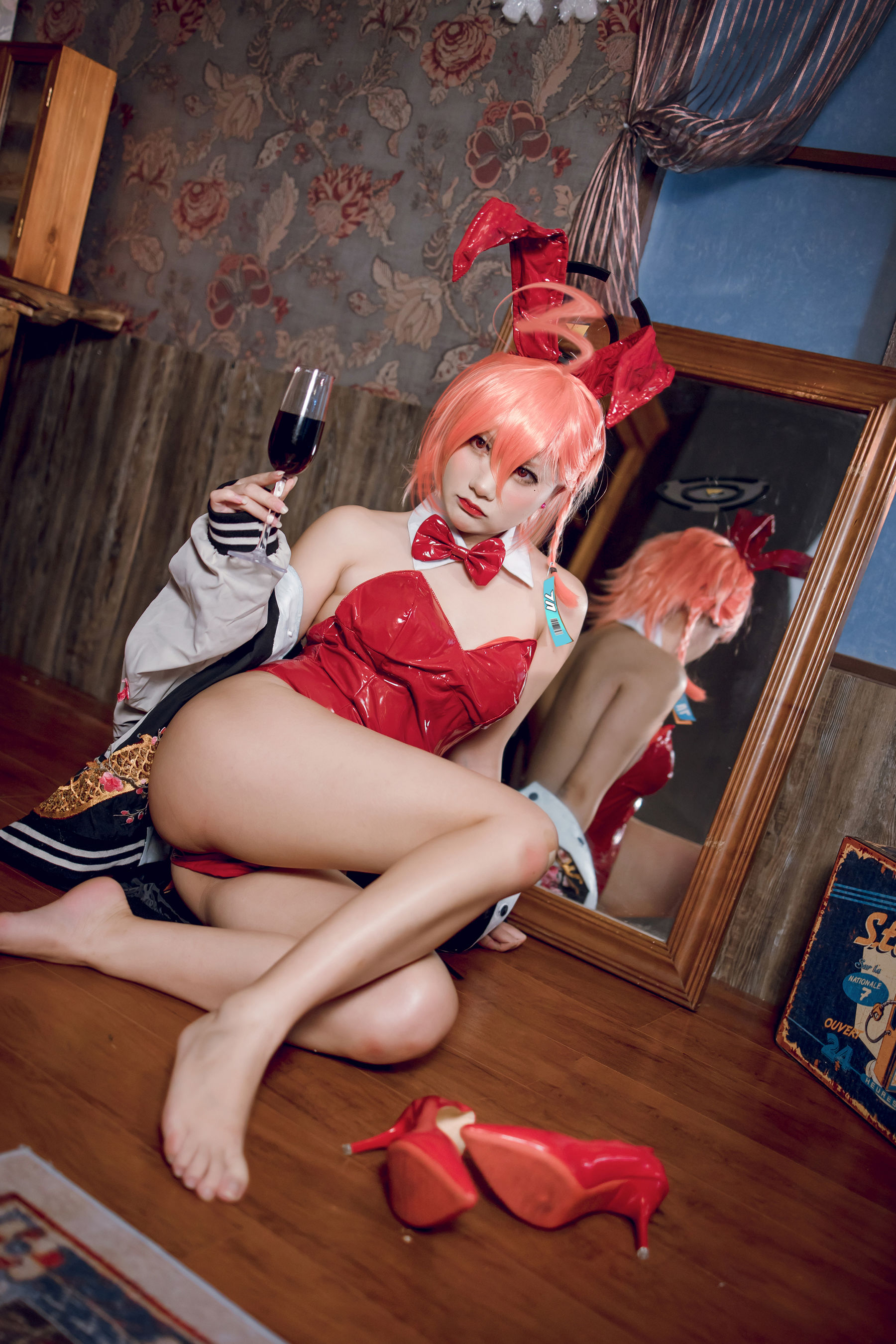 [福利COS] 是一只熊仔吗 - 碧蓝档案 美甘宁瑠