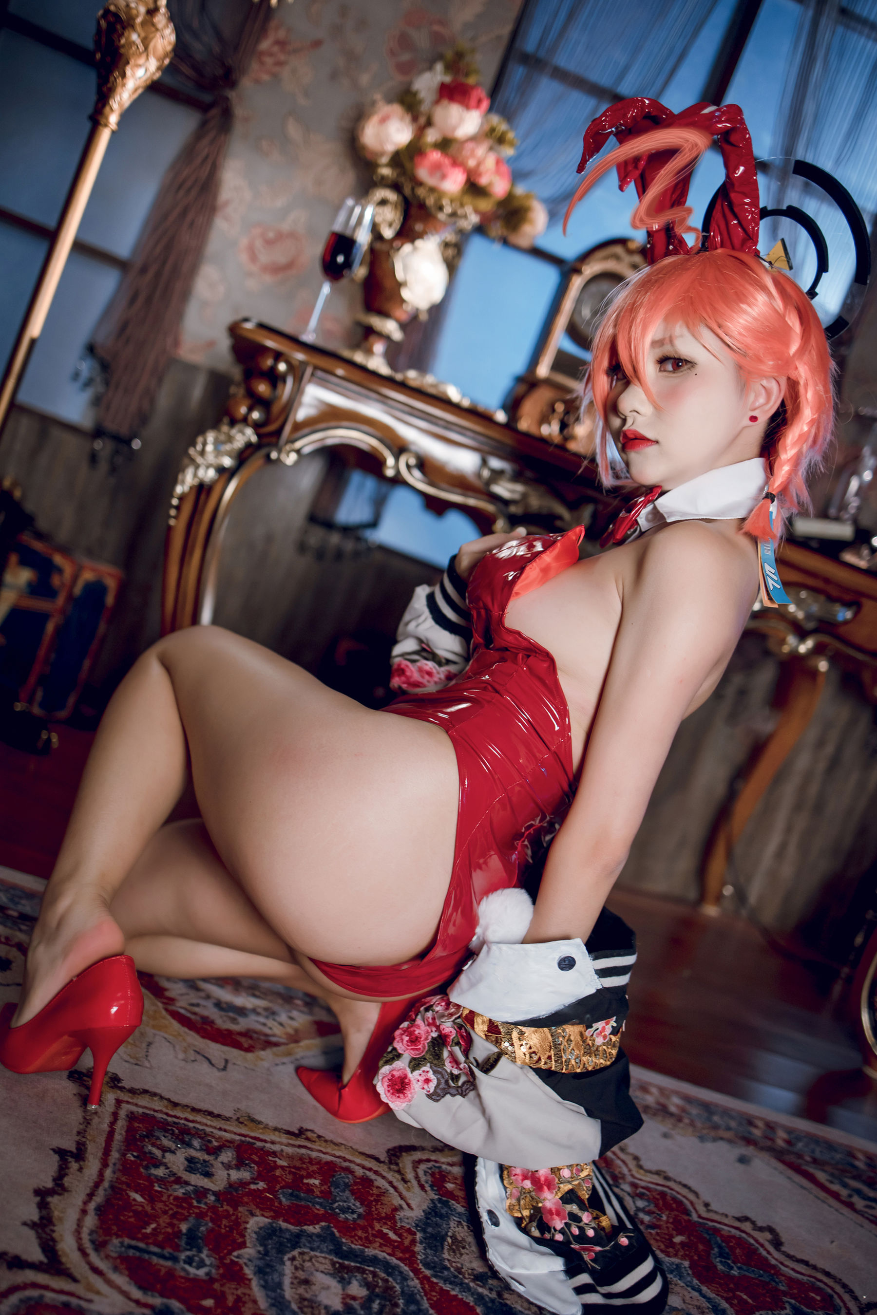 [福利COS] 是一只熊仔吗 - 碧蓝档案 美甘宁瑠