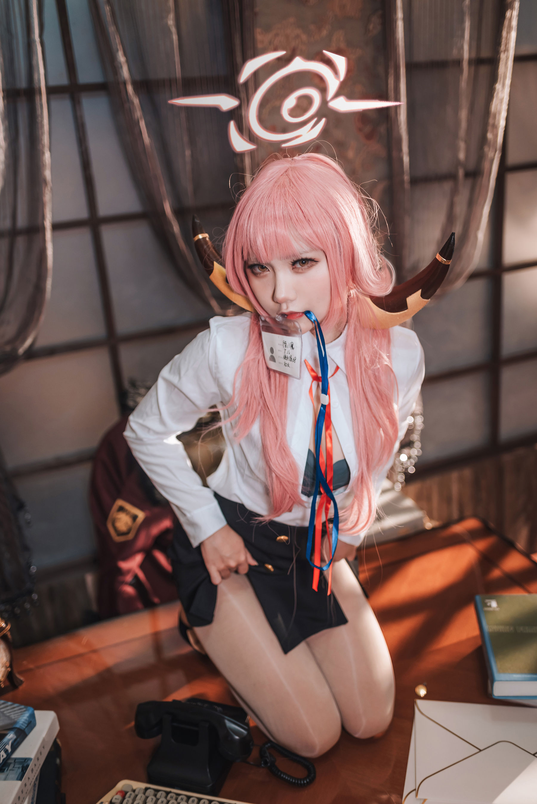 [福利COS] 是一只熊仔吗 - 碧蓝档案 陸八魔爱瑠