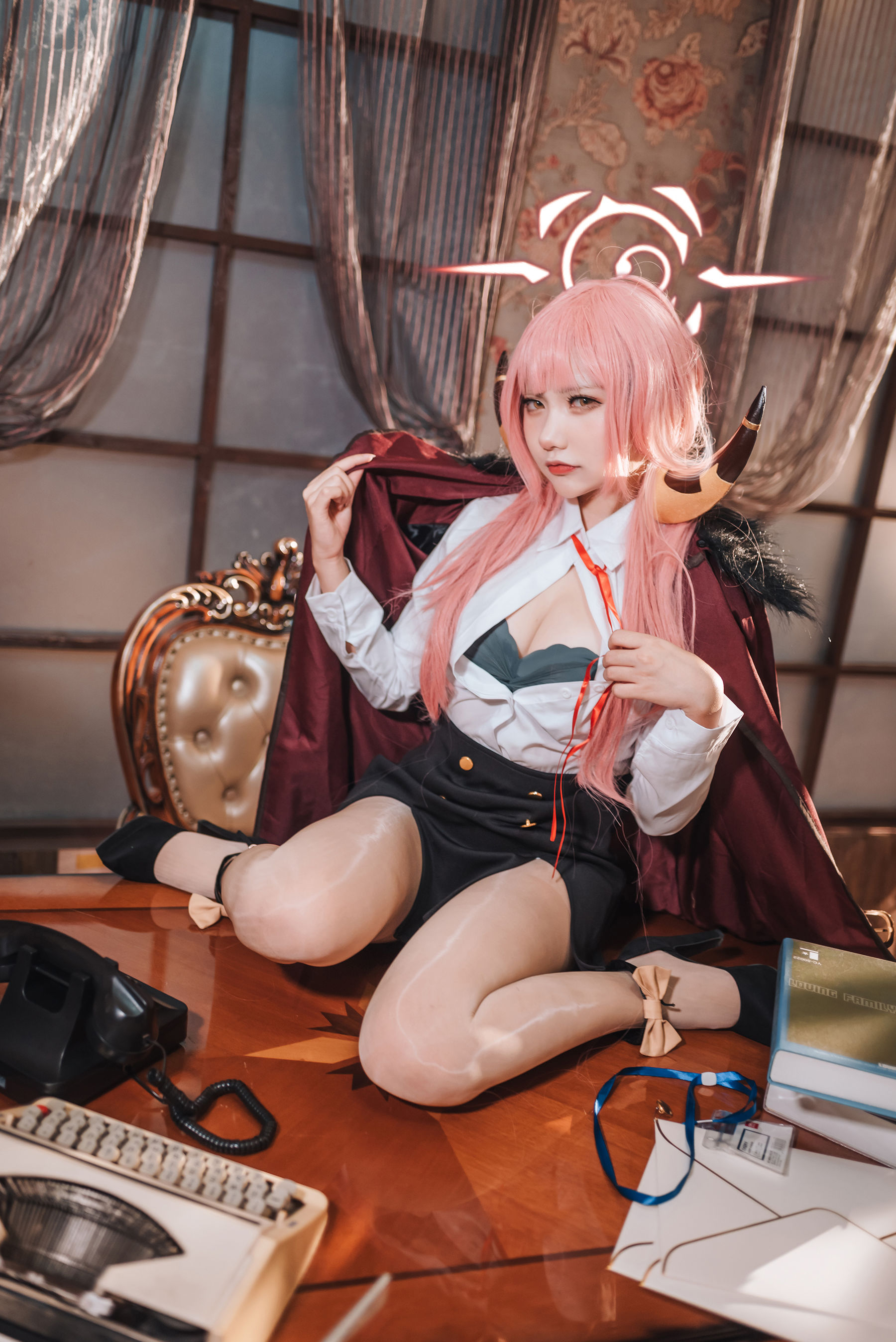 [福利COS] 是一只熊仔吗 - 碧蓝档案 陸八魔爱瑠