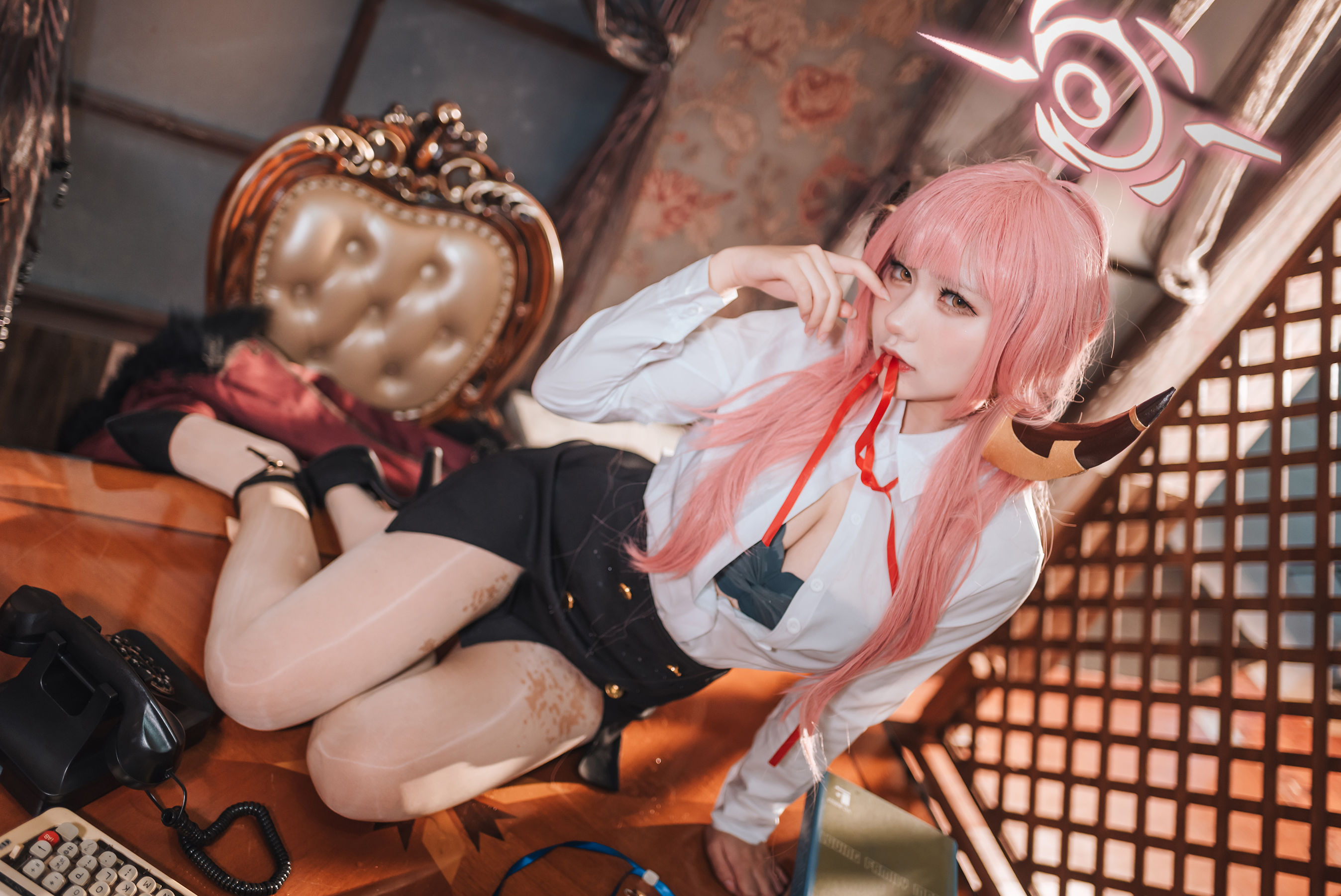 [福利COS] 是一只熊仔吗 - 碧蓝档案 陸八魔爱瑠