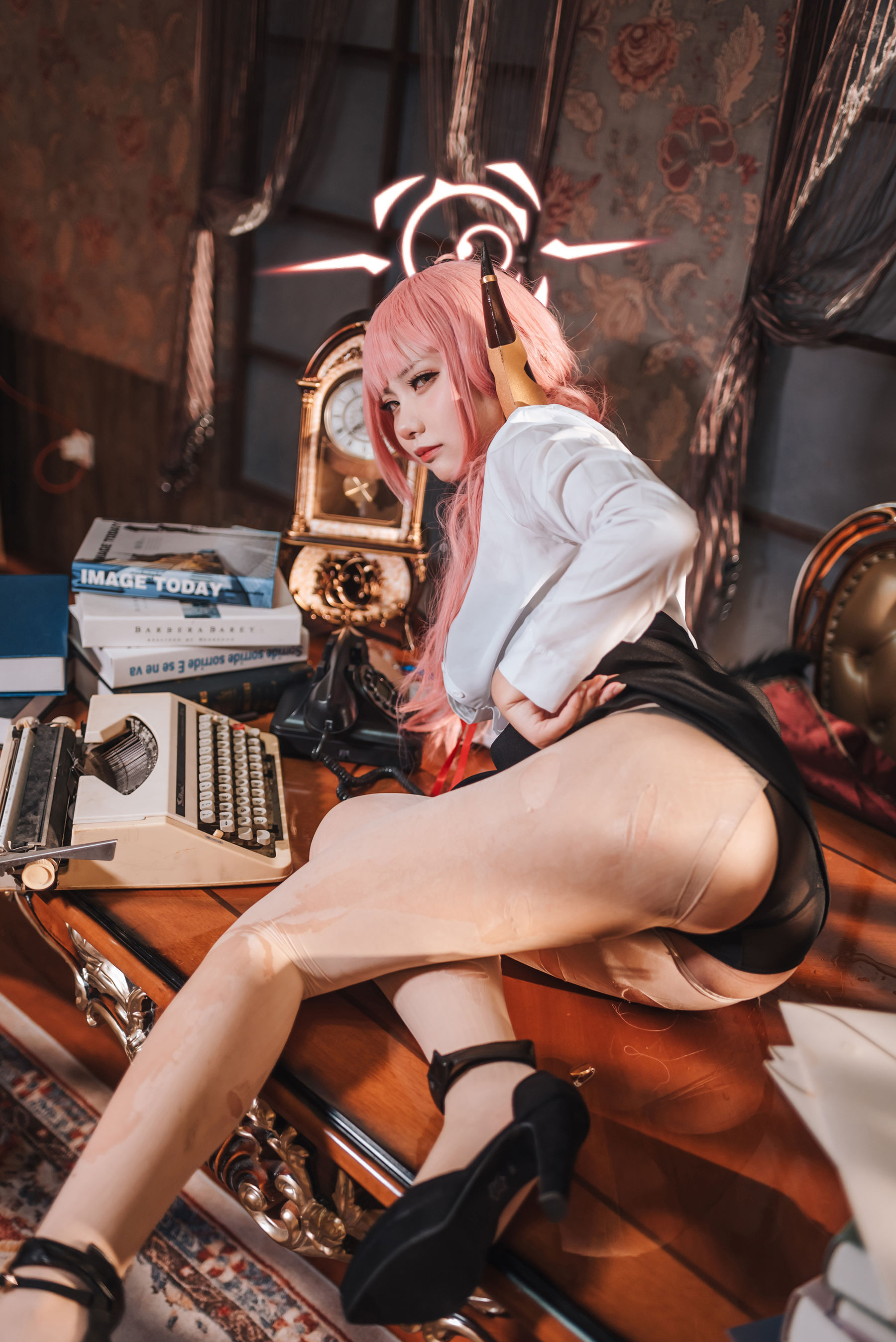 [福利COS] 是一只熊仔吗 - 碧蓝档案 陸八魔爱瑠
