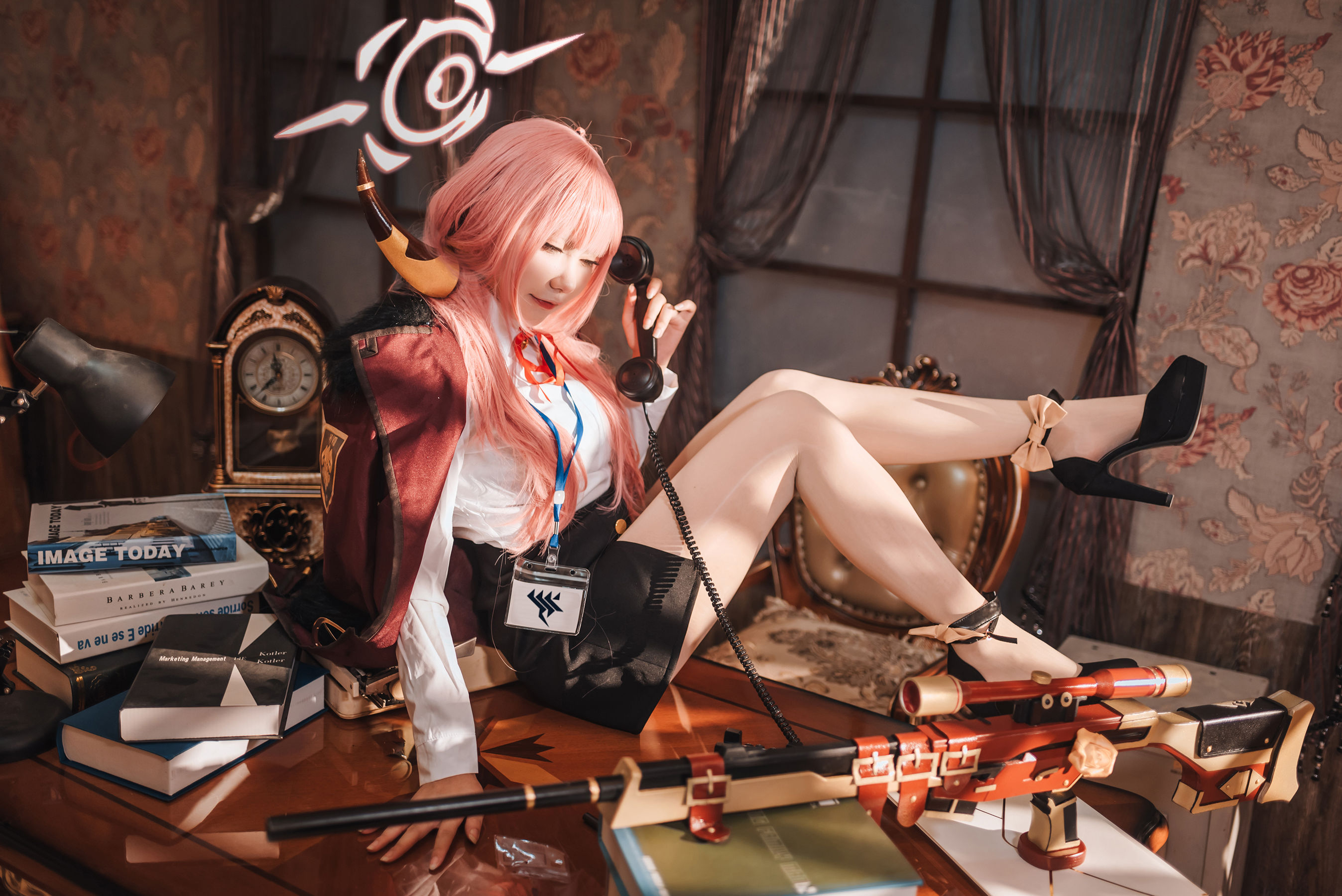 [福利COS] 是一只熊仔吗 - 碧蓝档案 陸八魔爱瑠