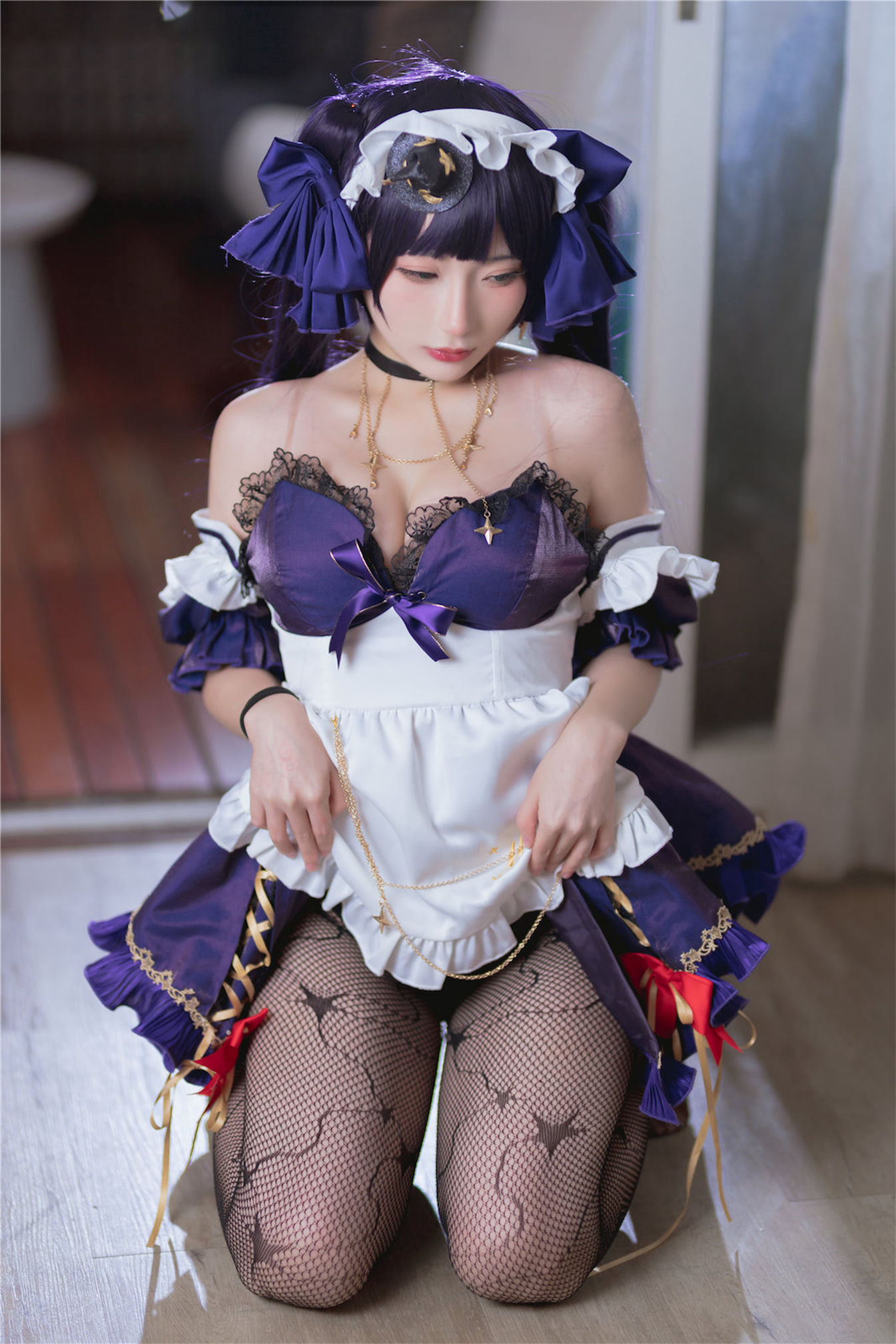 [福利COS] 是三不是世w - 原神莫娜女仆
